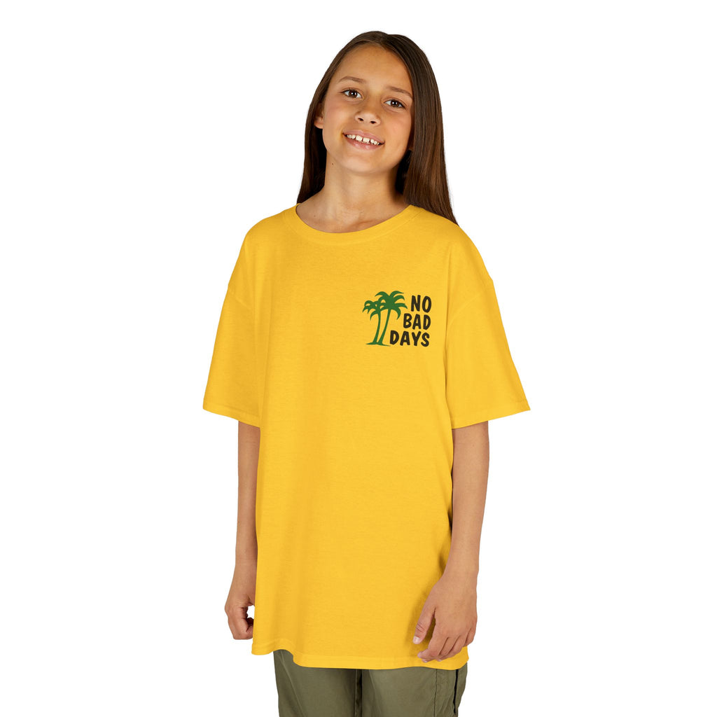 Kids 'No Bad Days' Palm Tree T‑Shirt