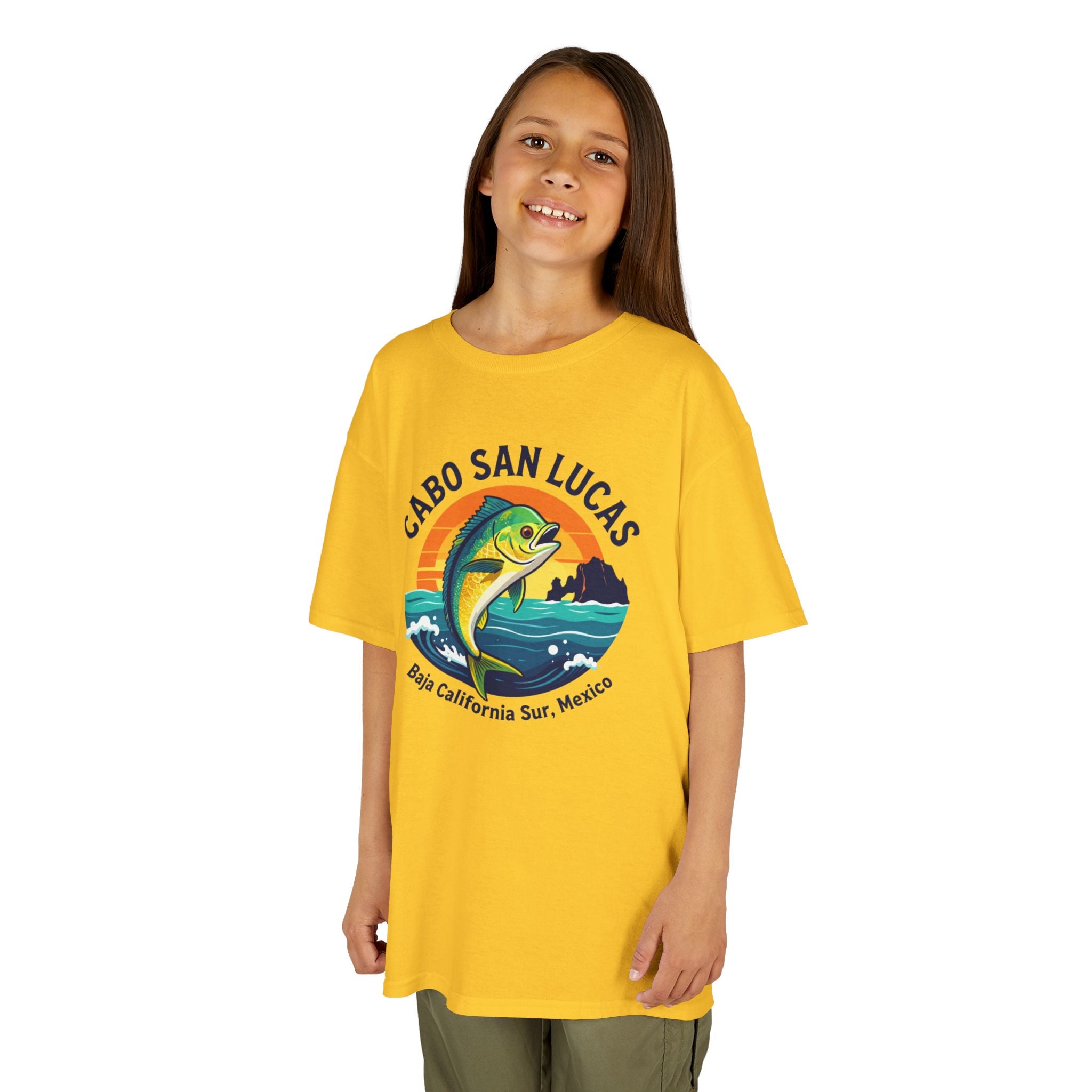 Kids Tee — Cabo San Lucas Mahi Mahi Fishing Souvenir