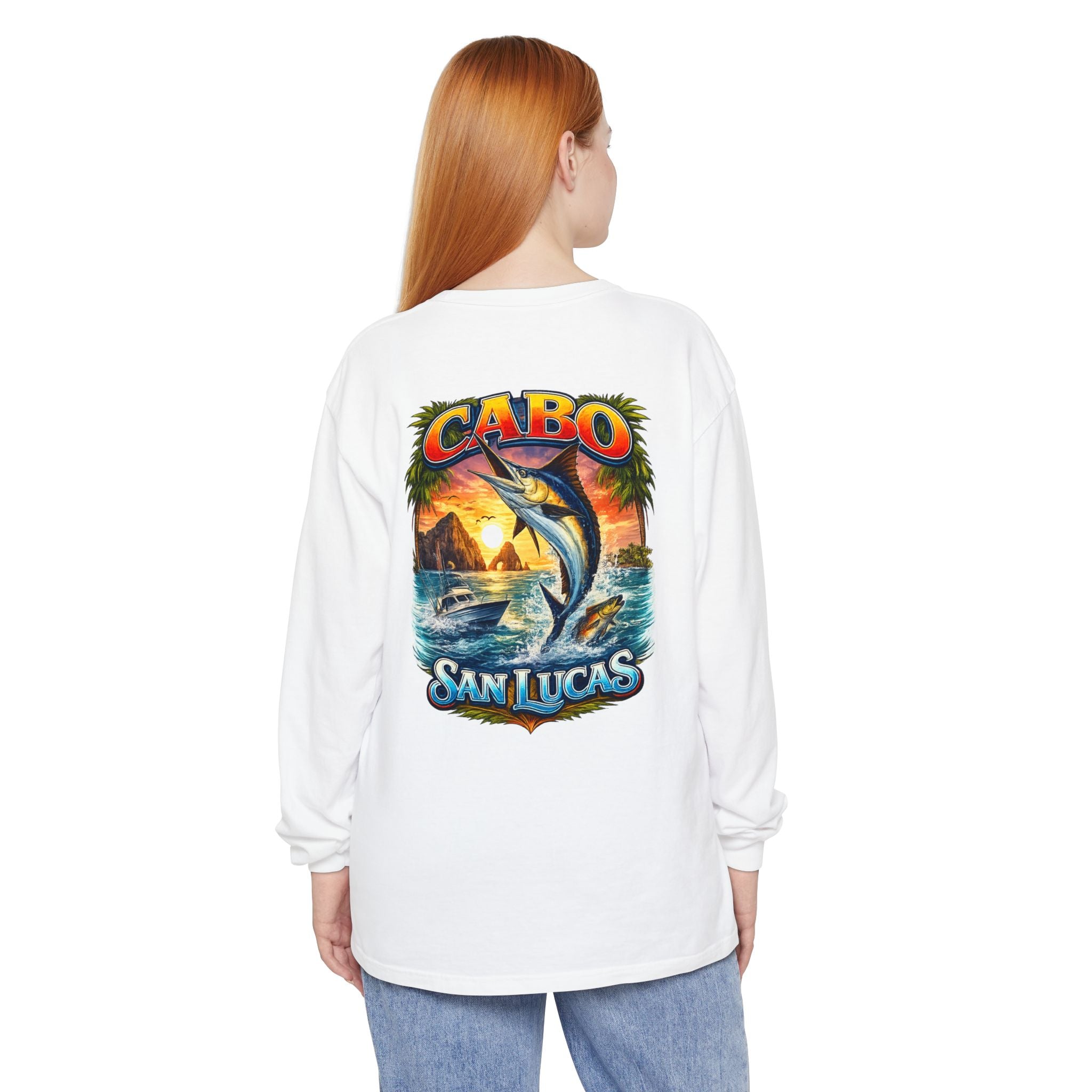 Cabo San Lucas Marlin Long Sleeve Tee