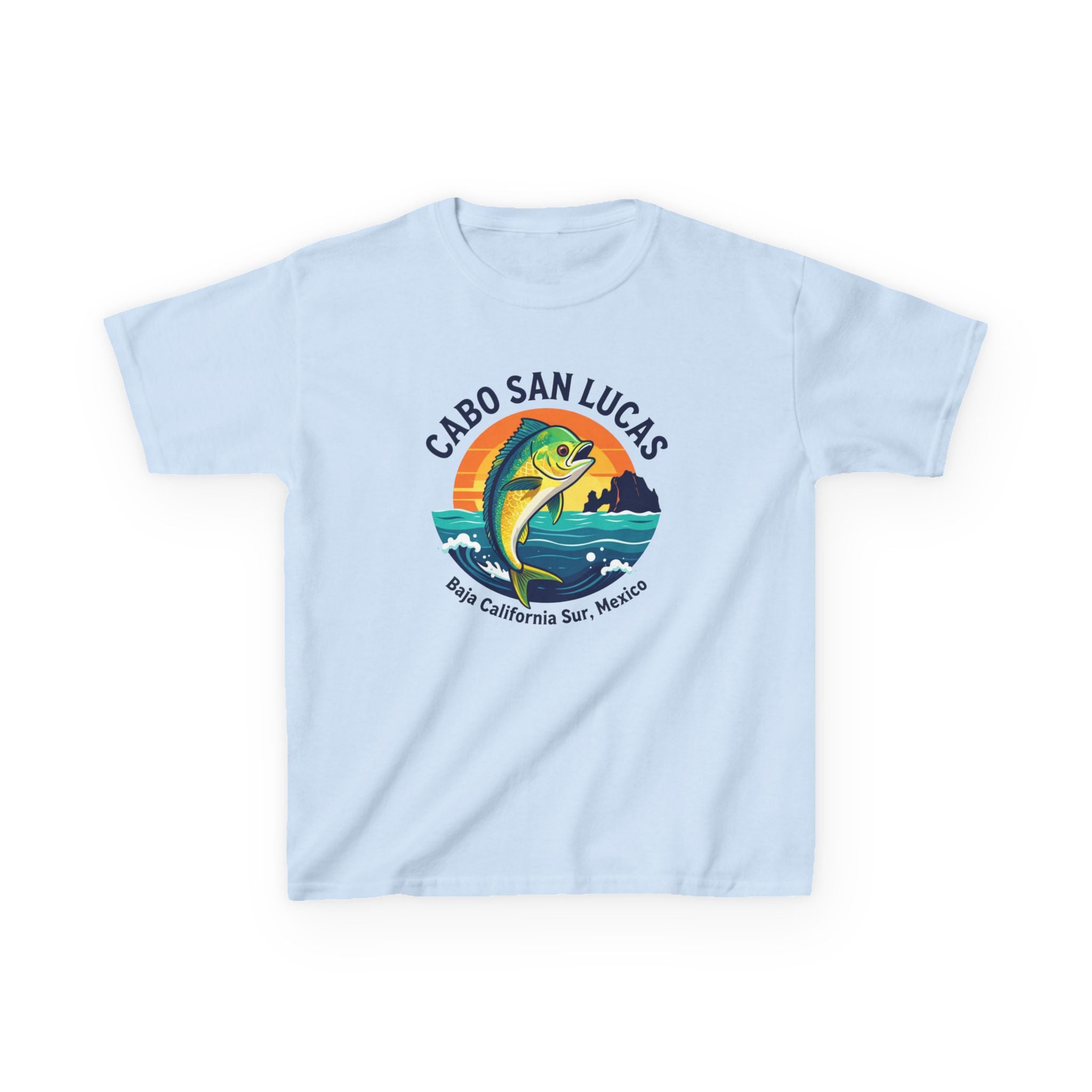 Kids Tee — Cabo San Lucas Mahi Mahi Fishing Souvenir