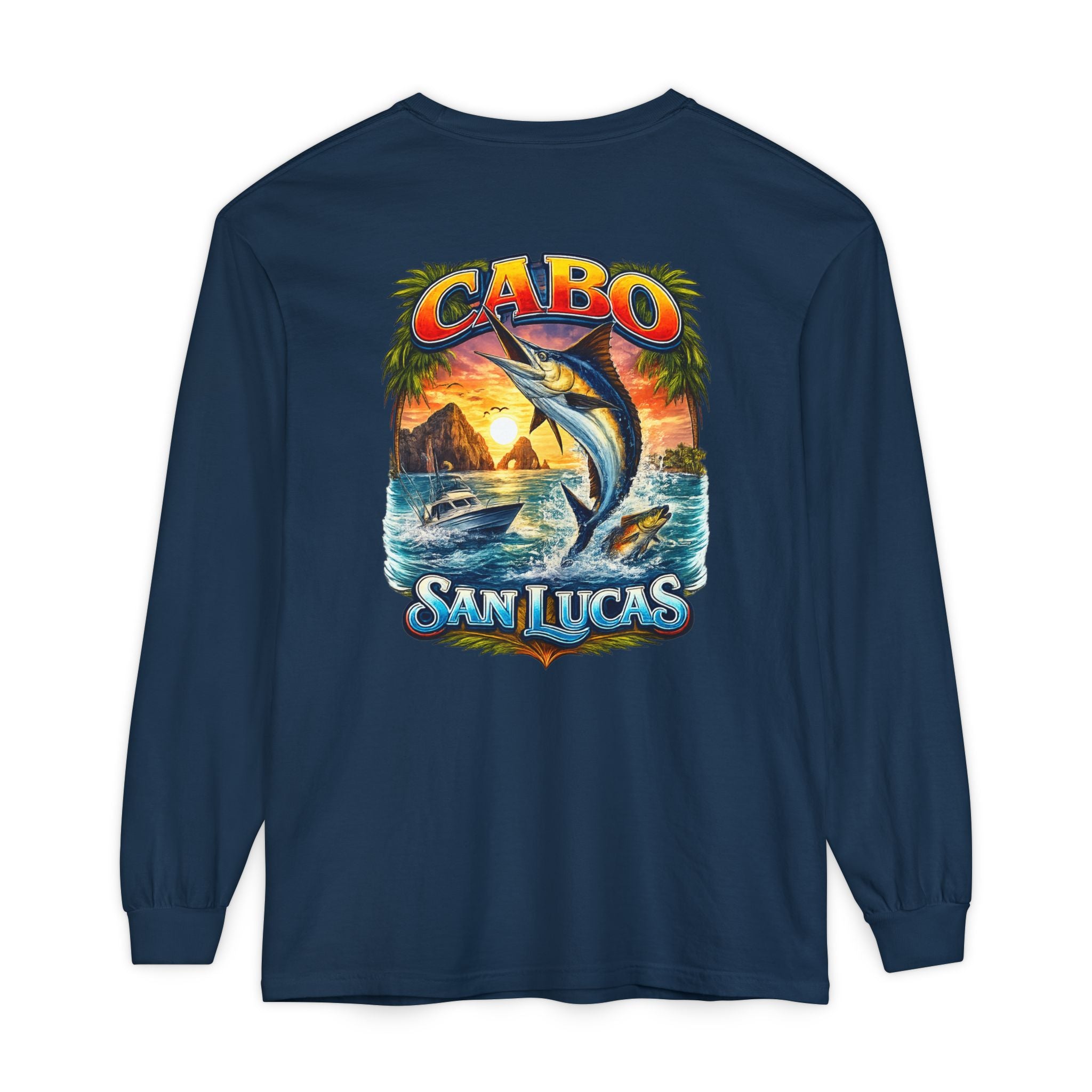 Cabo San Lucas Marlin Long Sleeve Tee