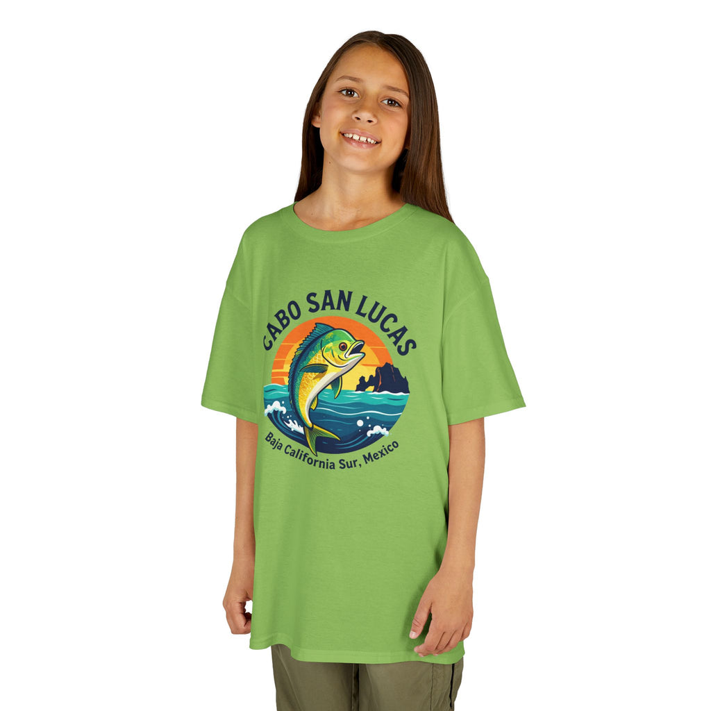 Kids Tee — Cabo San Lucas Mahi Mahi Fishing Souvenir