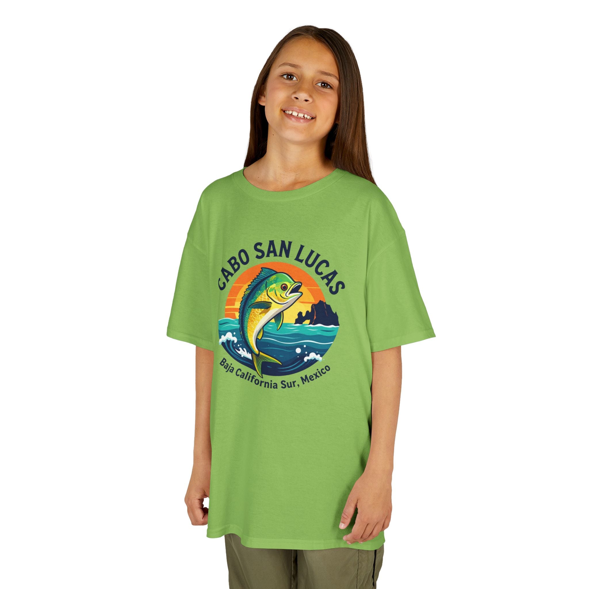 Kids Tee — Cabo San Lucas Mahi Mahi Fishing Souvenir