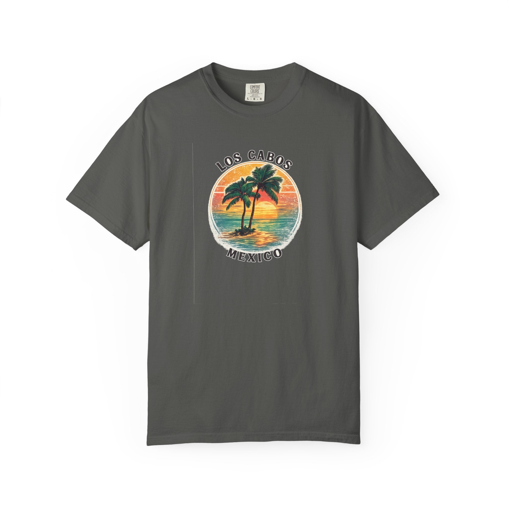 Los Cabos Palms T-Shirt — Tropical Beach Palm Graphic Tee