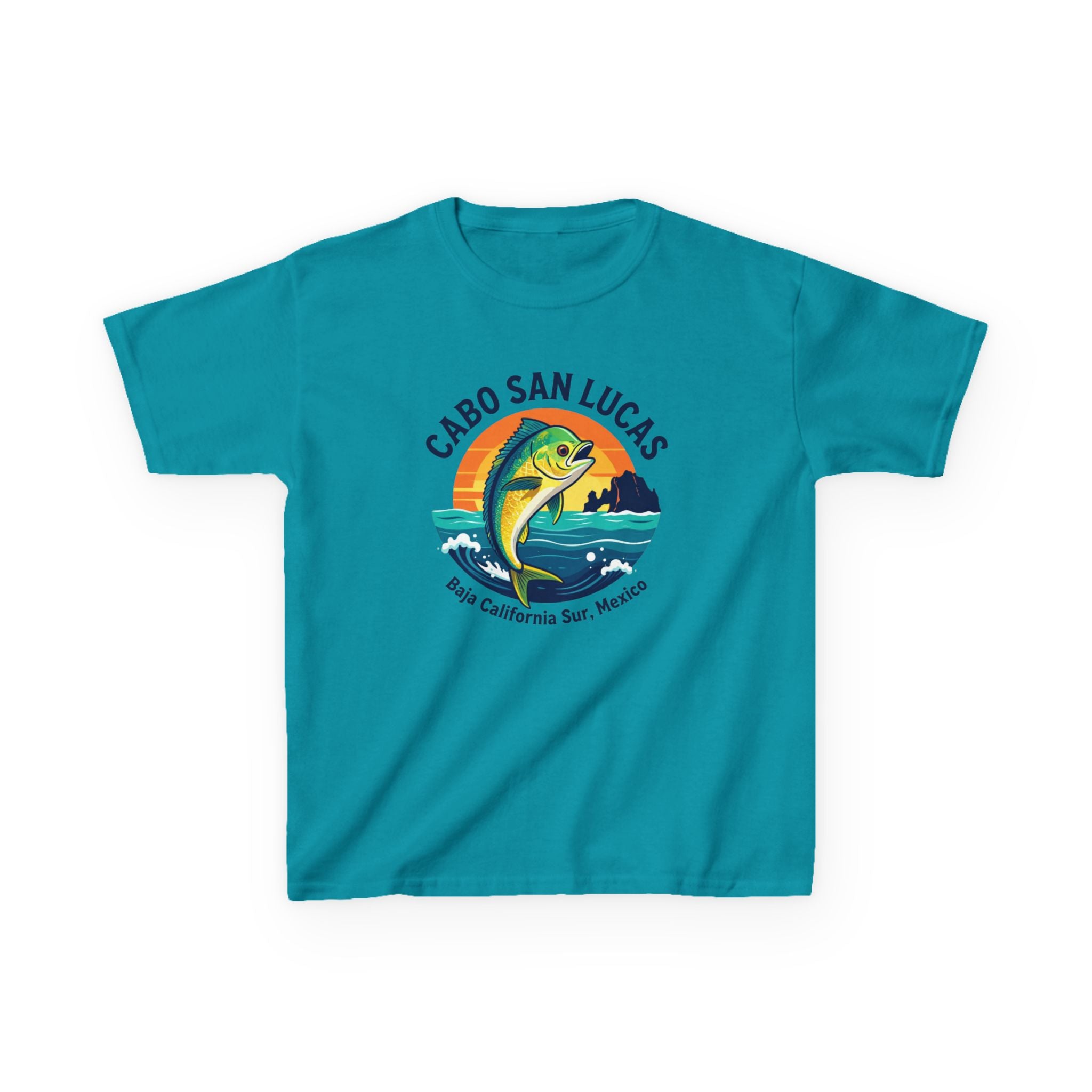 Kids Tee — Cabo San Lucas Mahi Mahi Fishing Souvenir