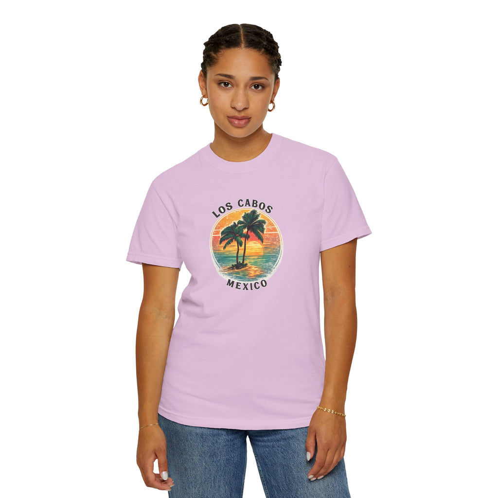 Los Cabos Palms T-Shirt — Tropical Beach Palm Graphic Tee