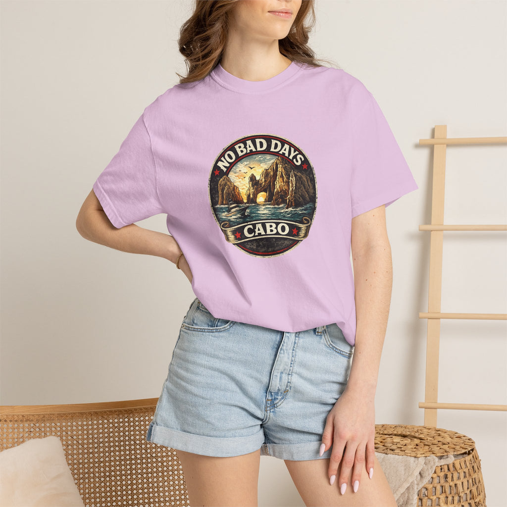 No Bad Days Cabo T-Shirt — Sunset Beach Vintage Graphic Tee