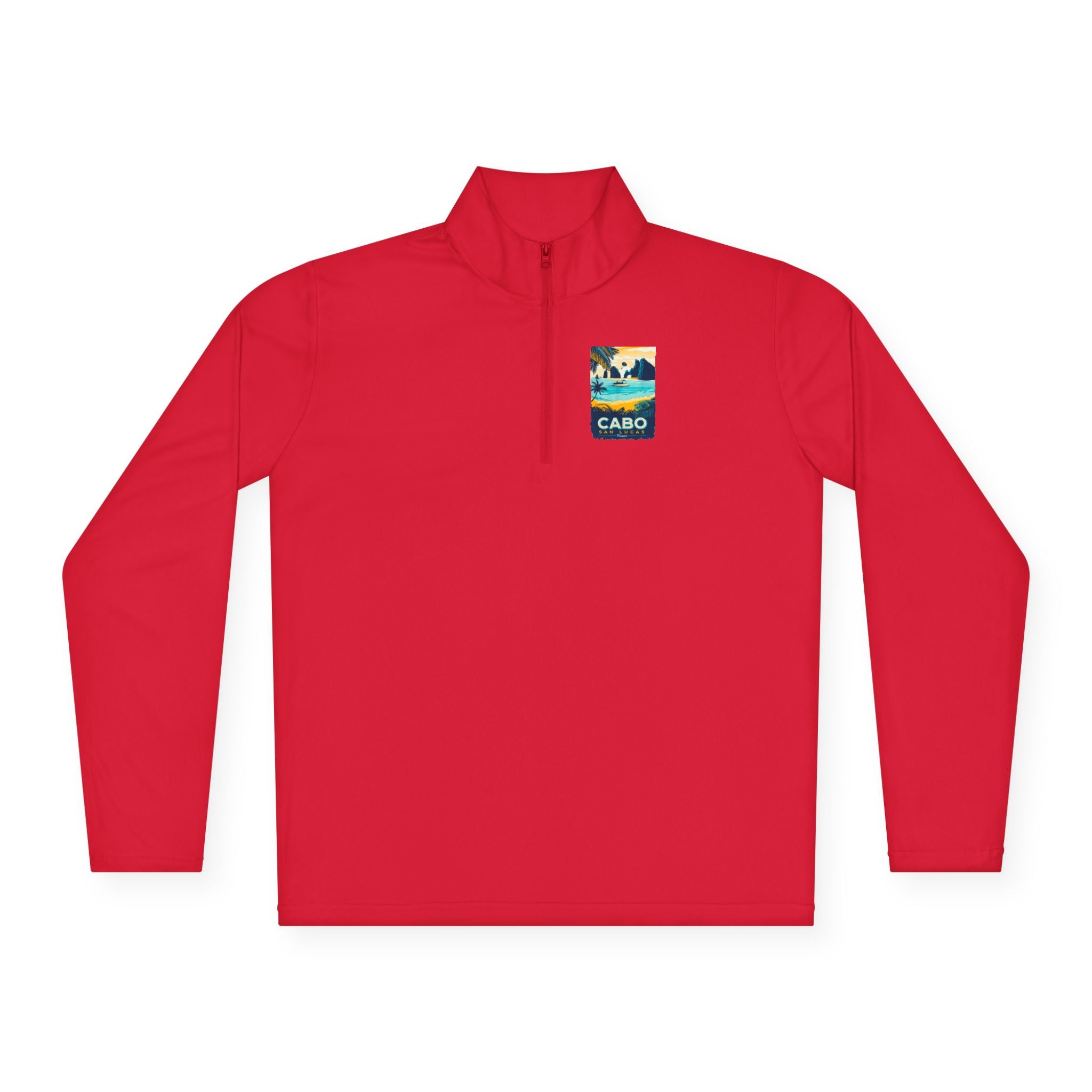 Cabo Paradise Quarter-Zip Pullover — Cabo Arch Graphic