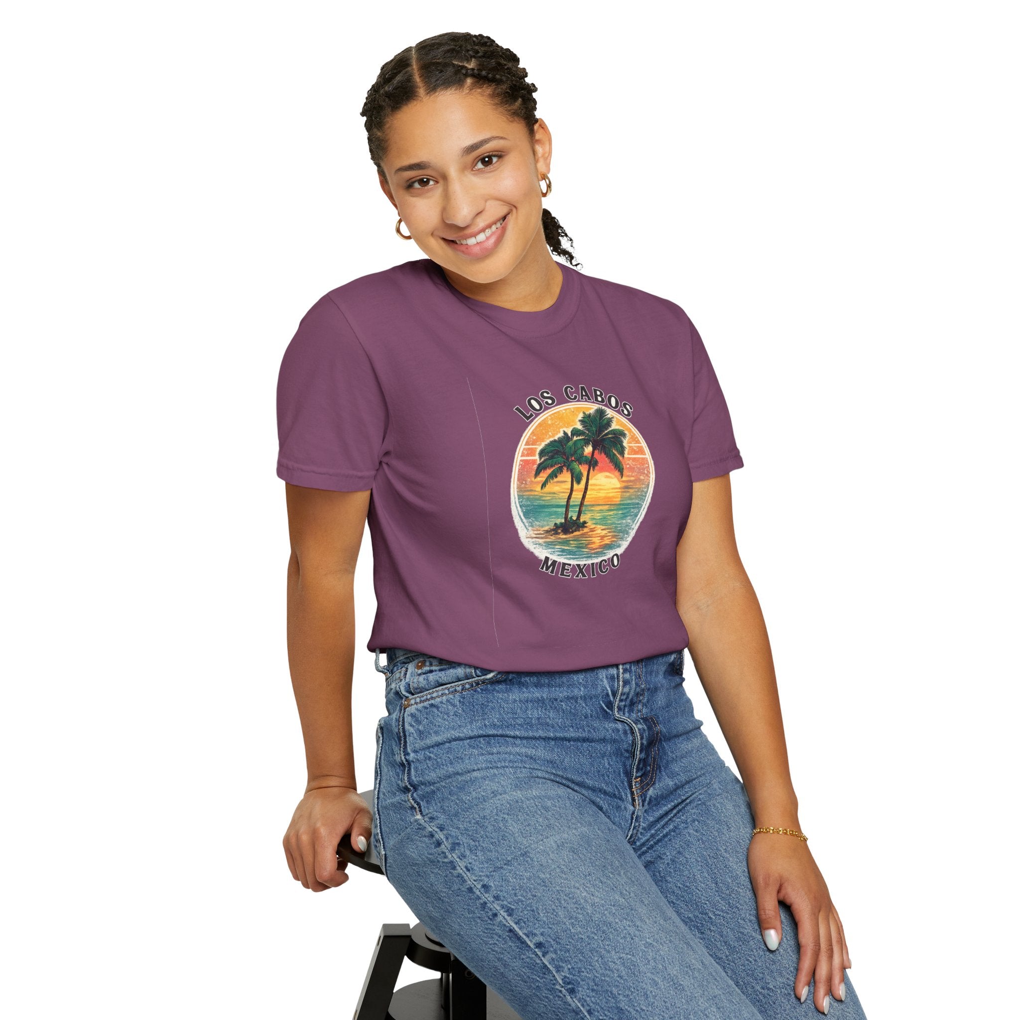 Los Cabos Palms T-Shirt — Tropical Beach Palm Graphic Tee