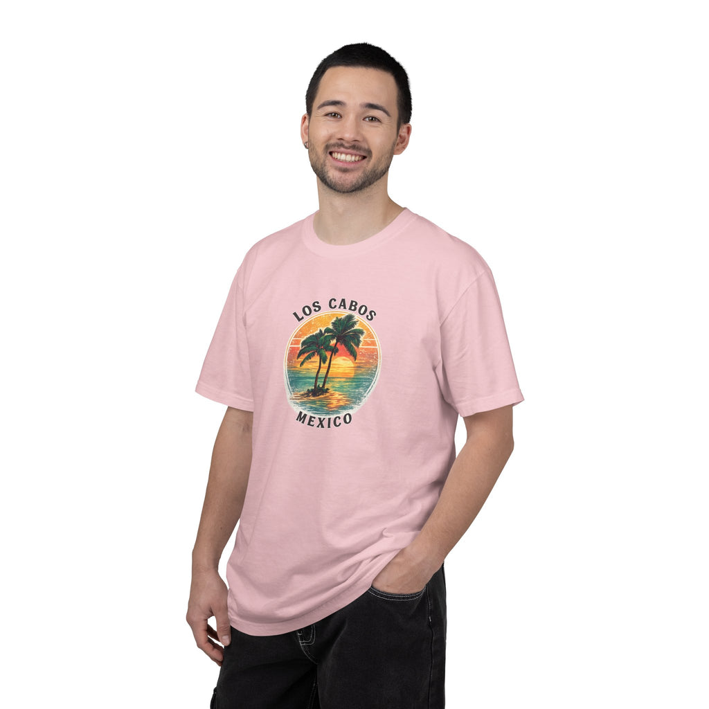 Los Cabos Palms T-Shirt — Tropical Beach Palm Graphic Tee