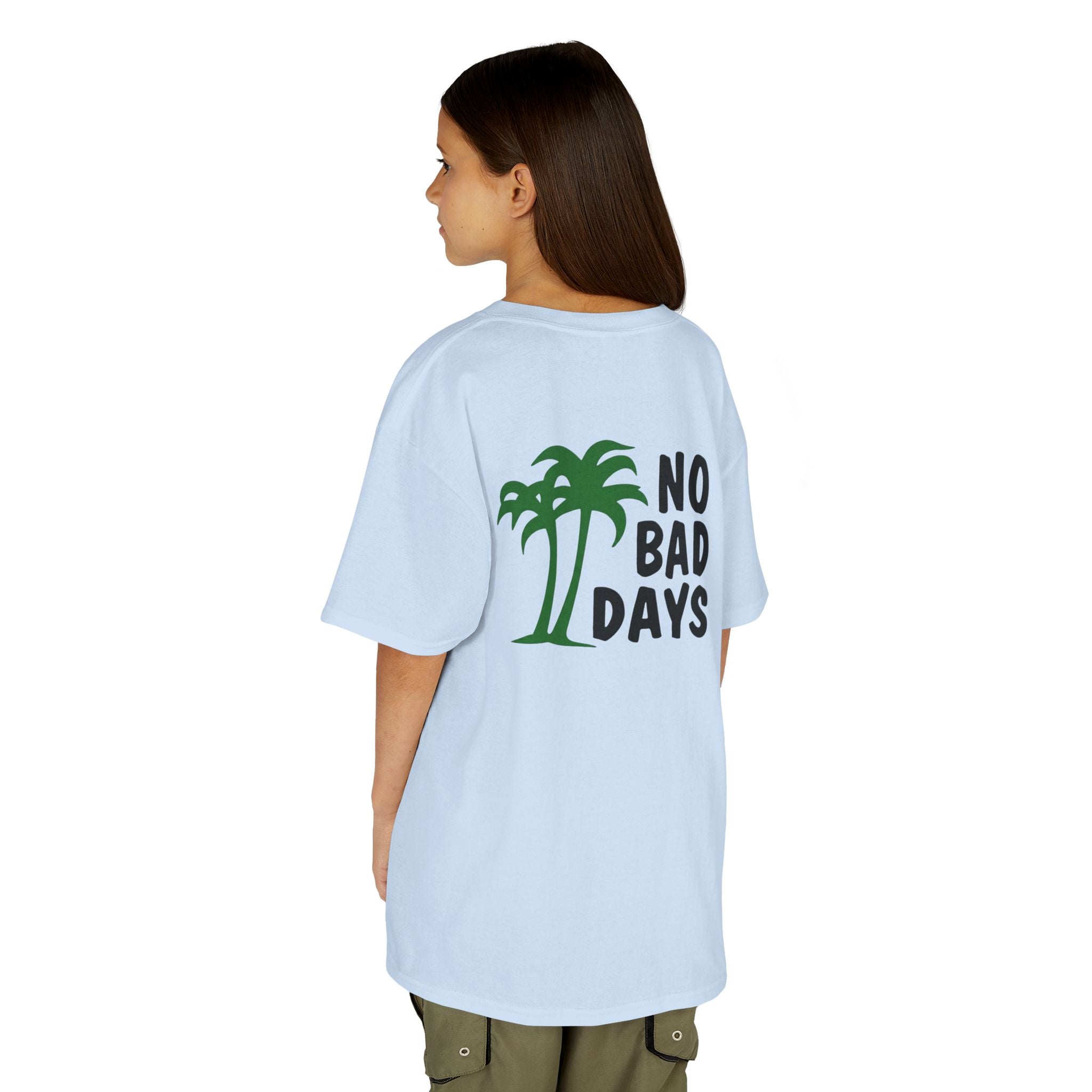 Kids 'No Bad Days' Palm Tree T‑Shirt