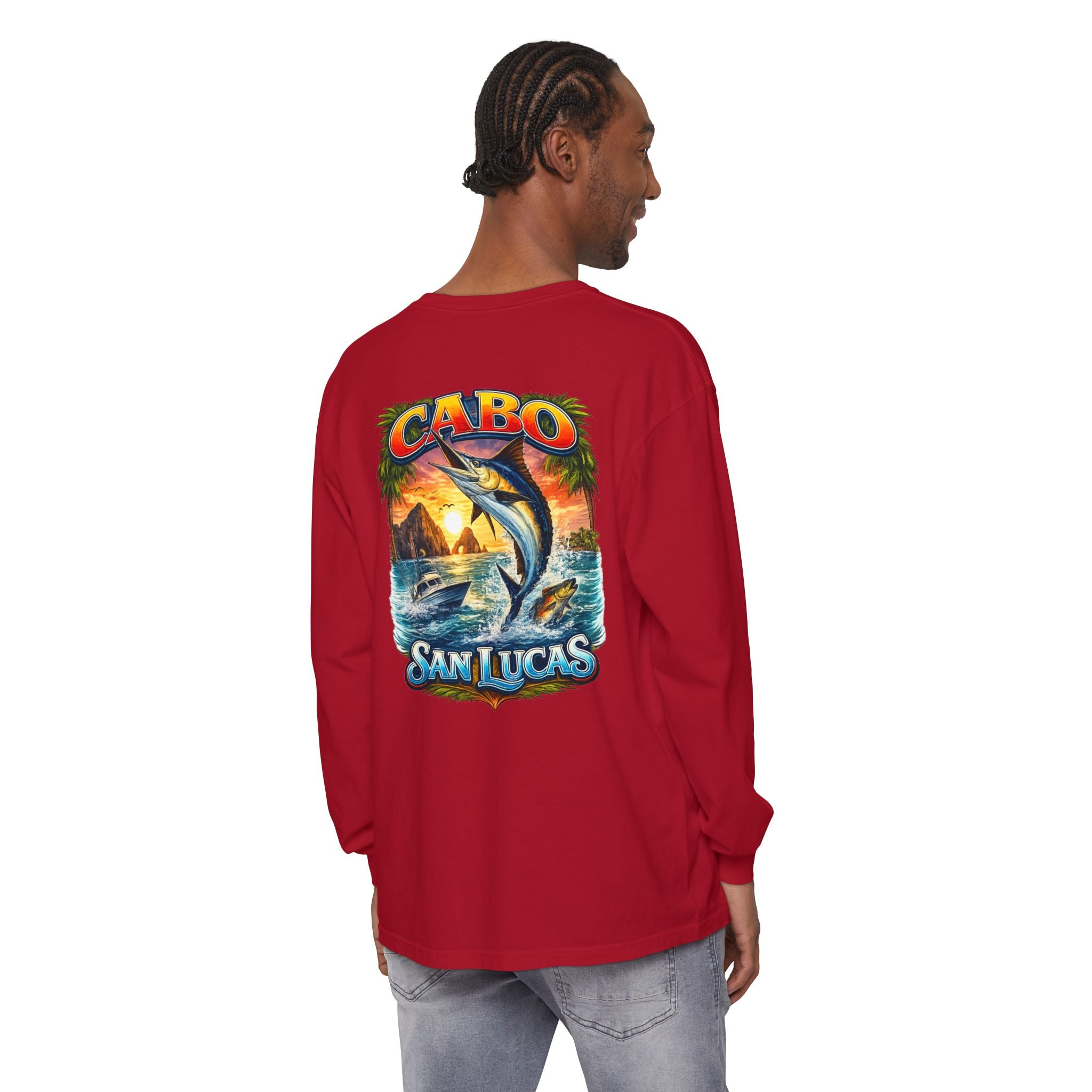 Cabo San Lucas Marlin Long Sleeve Tee