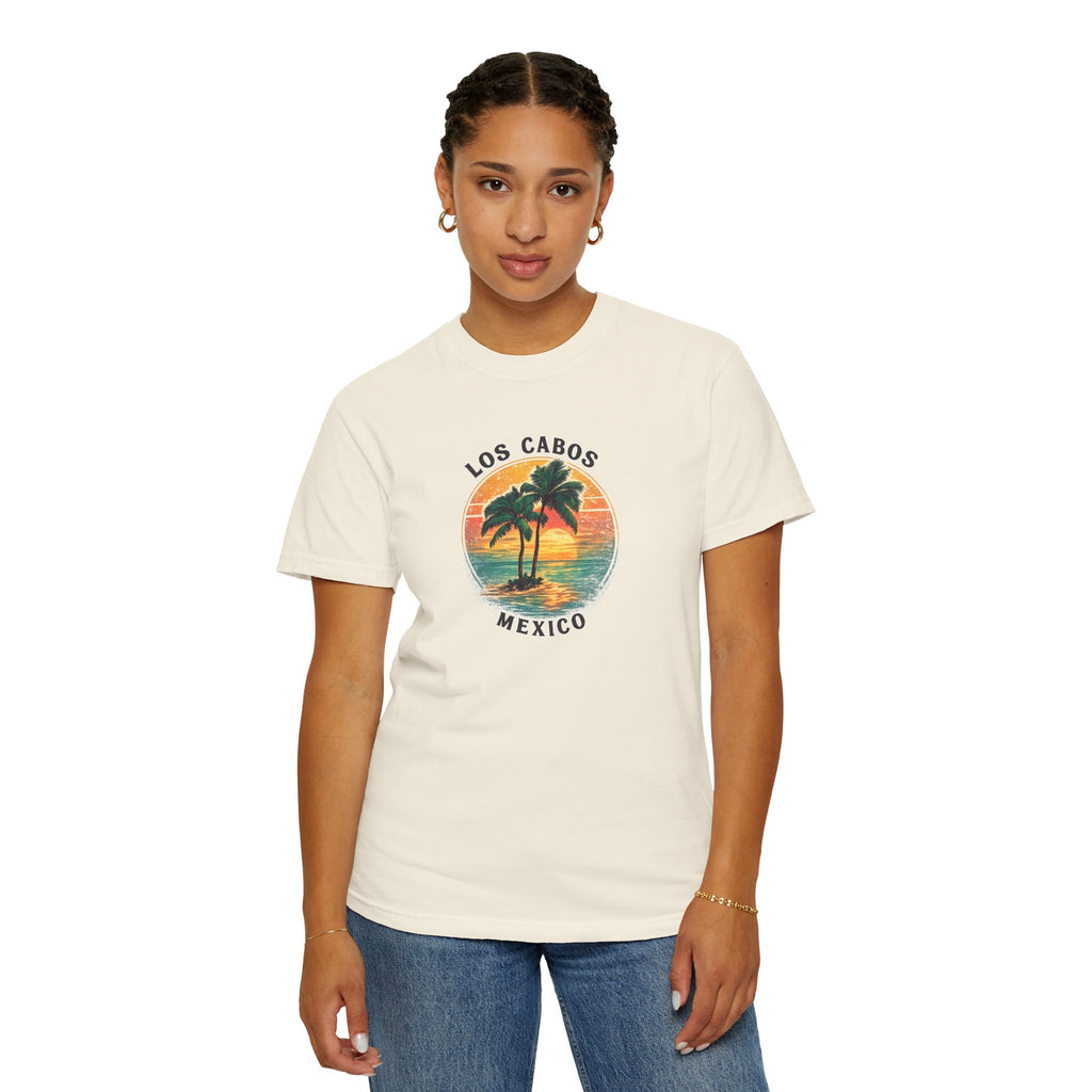 Los Cabos Palms T-Shirt — Tropical Beach Palm Graphic Tee