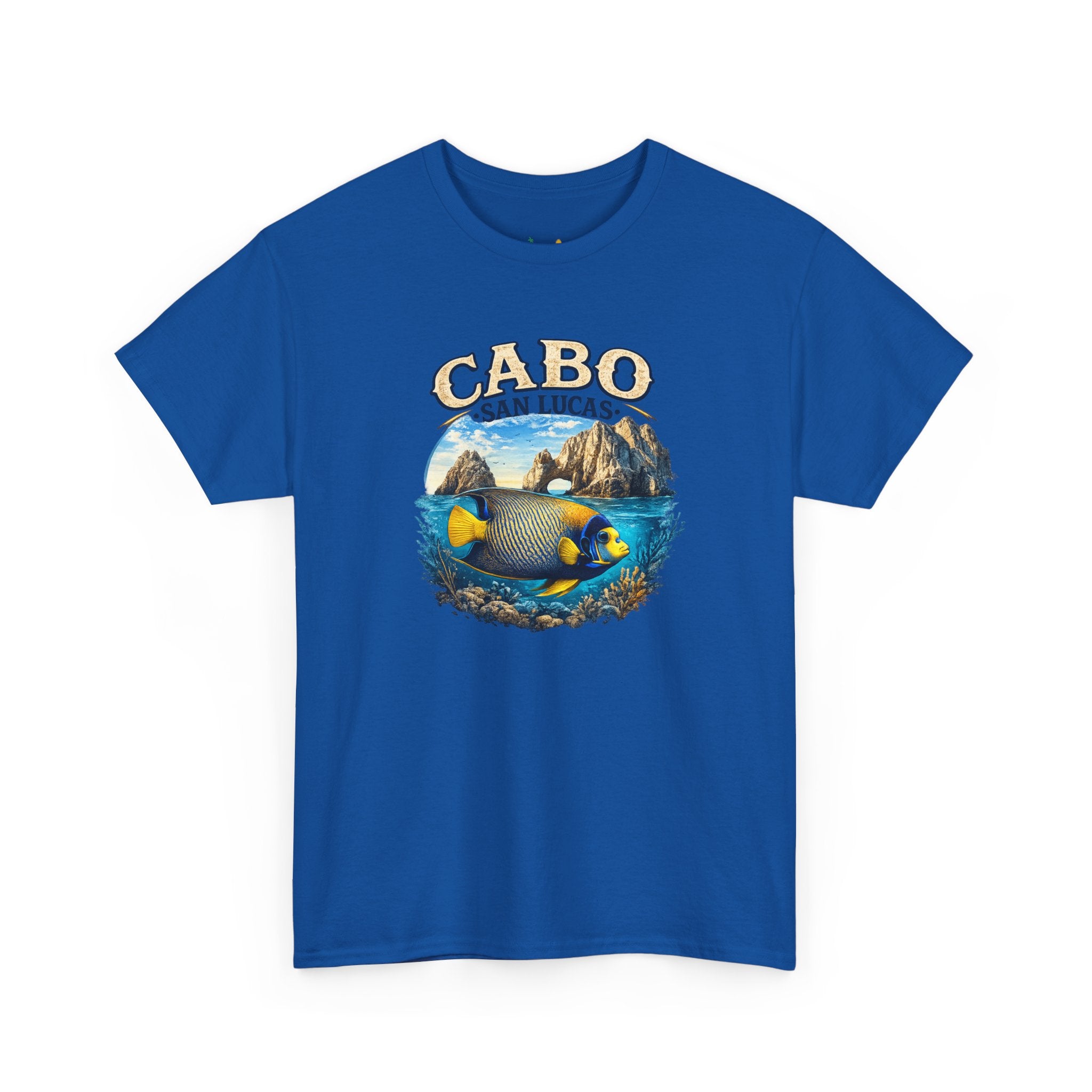 Cabo San Lucas King Angel Fish Adult T-Shirt