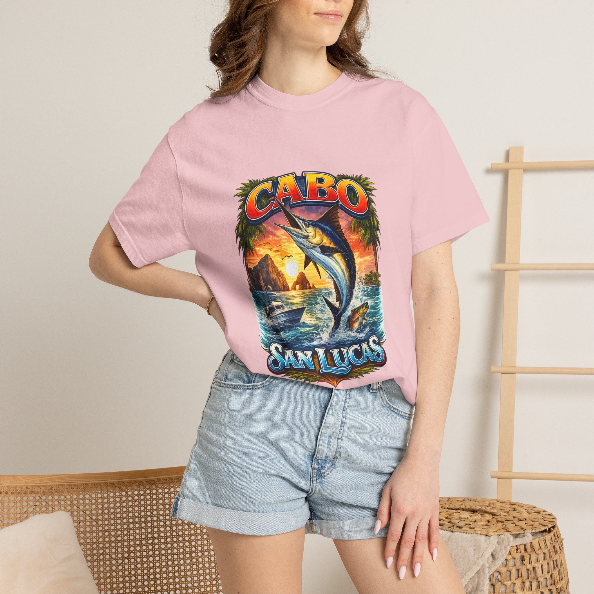 Cabo San Lucas Arch Marlin Fishing T-Shirt