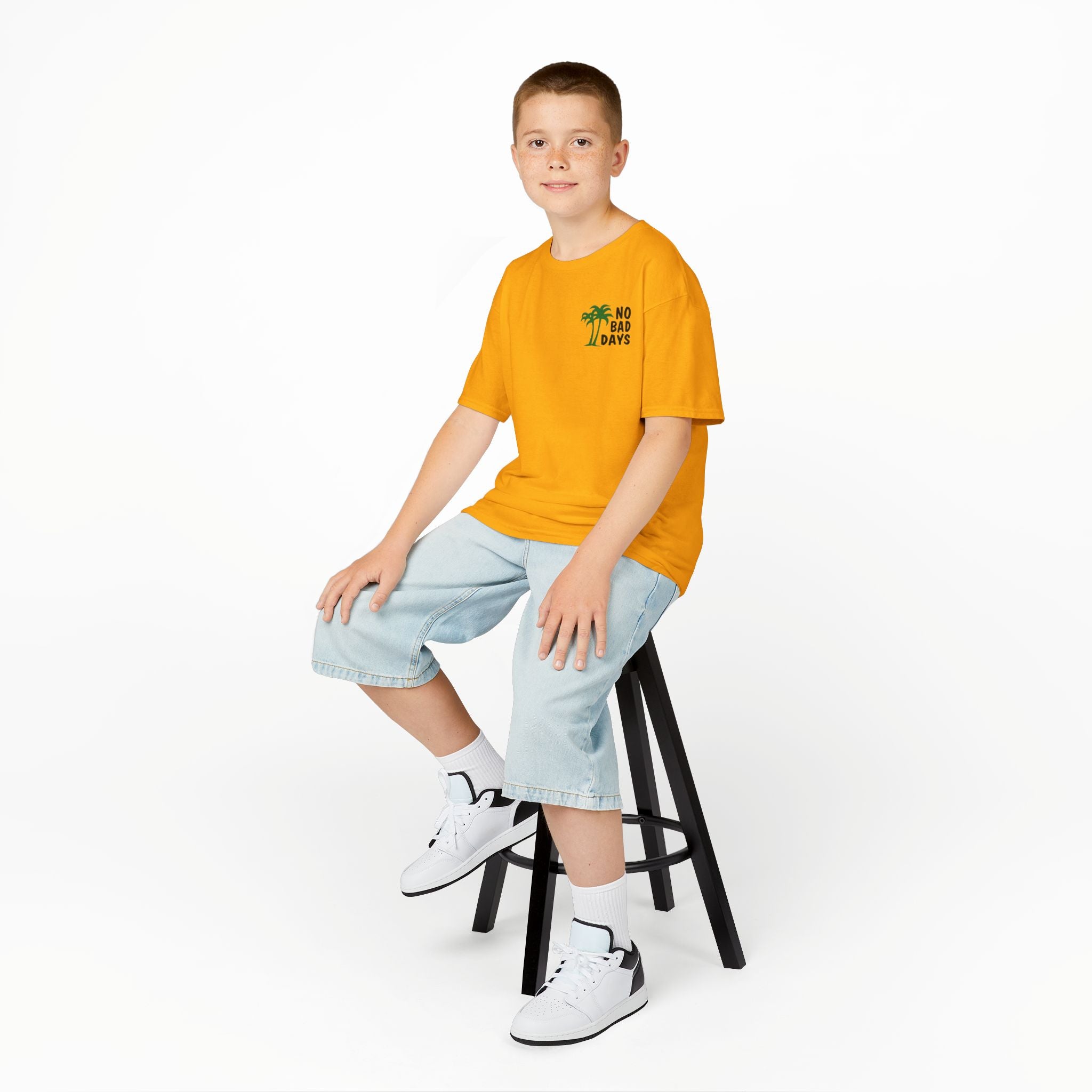 Kids 'No Bad Days' Palm Tree T‑Shirt
