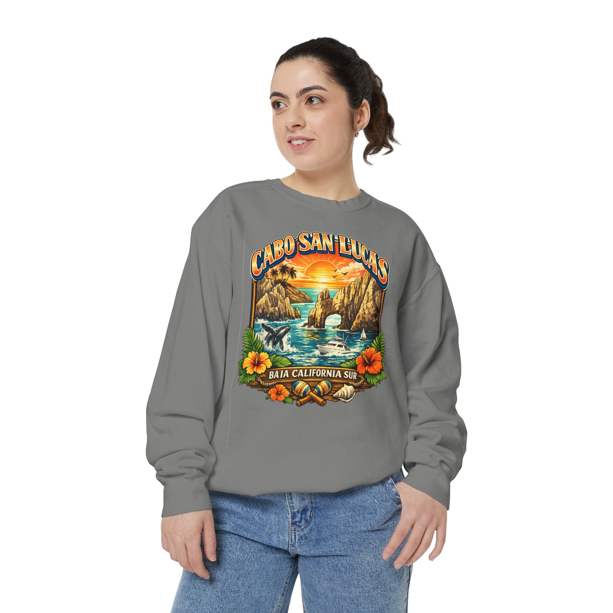 Cabo San Lucas Sunset Sweatshirt — Baja California Surf Crewneck
