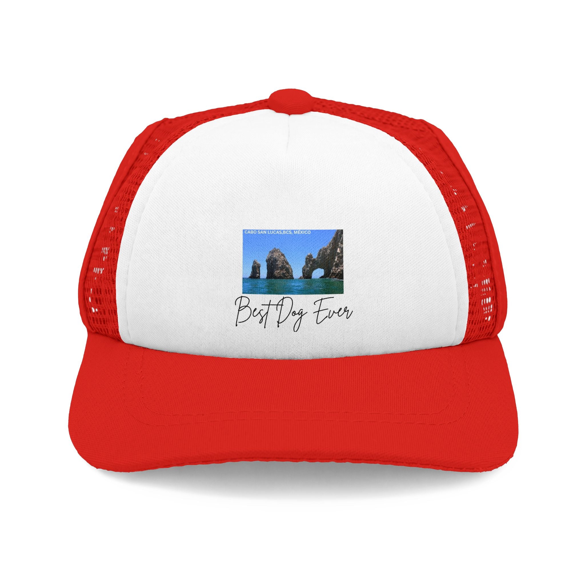Cabo San Lucas Arch Dog Foam Trucker Hat