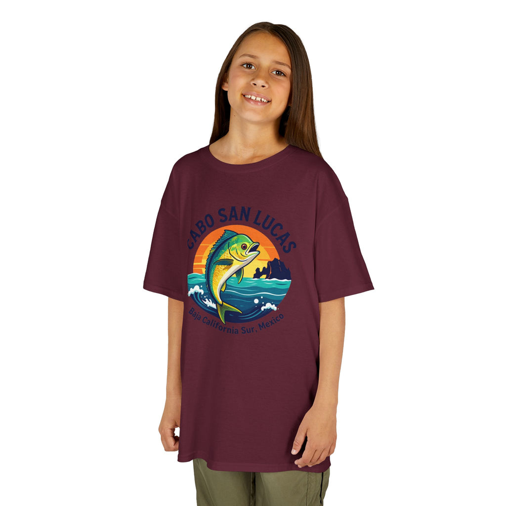 Kids Tee — Cabo San Lucas Mahi Mahi Fishing Souvenir