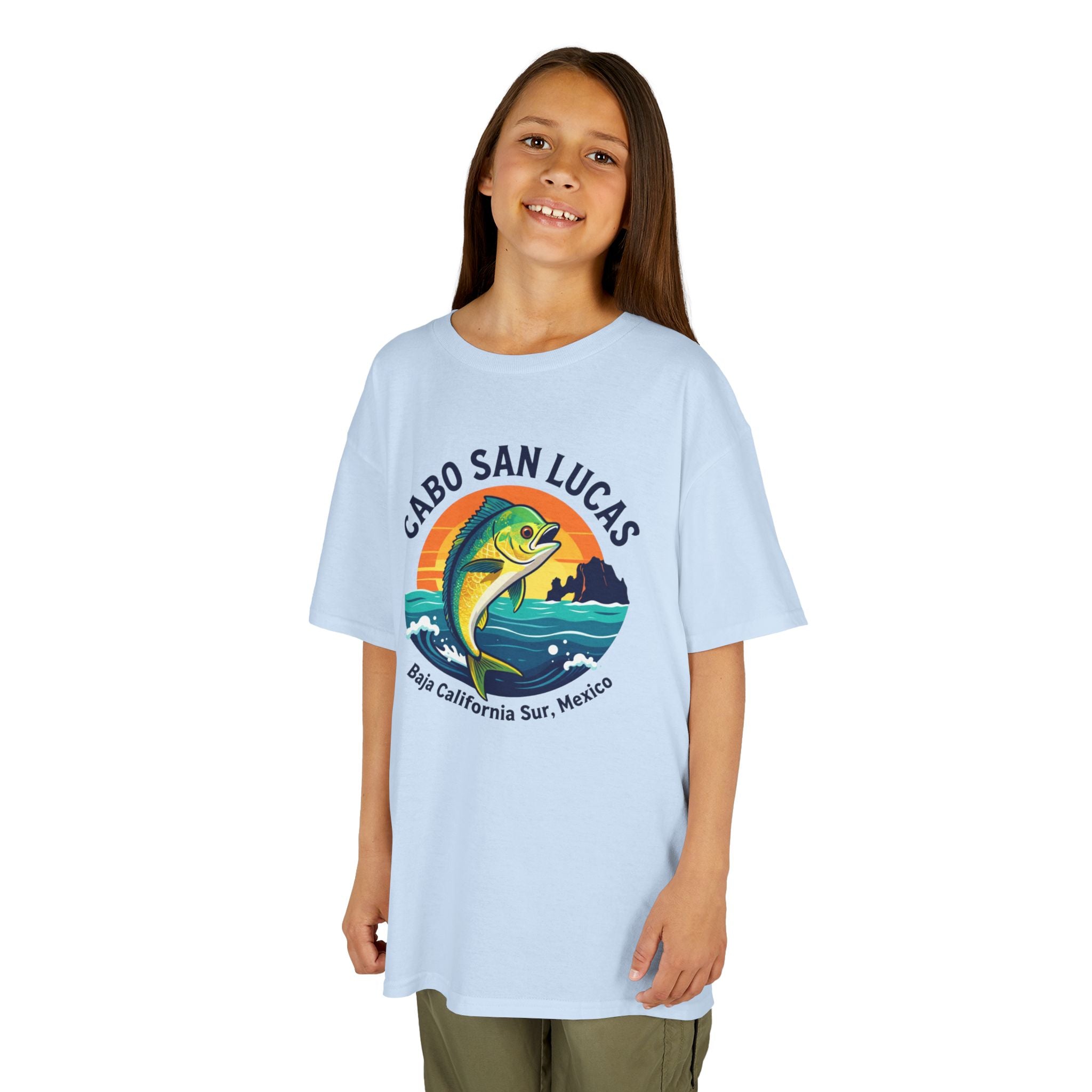Kids Tee — Cabo San Lucas Mahi Mahi Fishing Souvenir