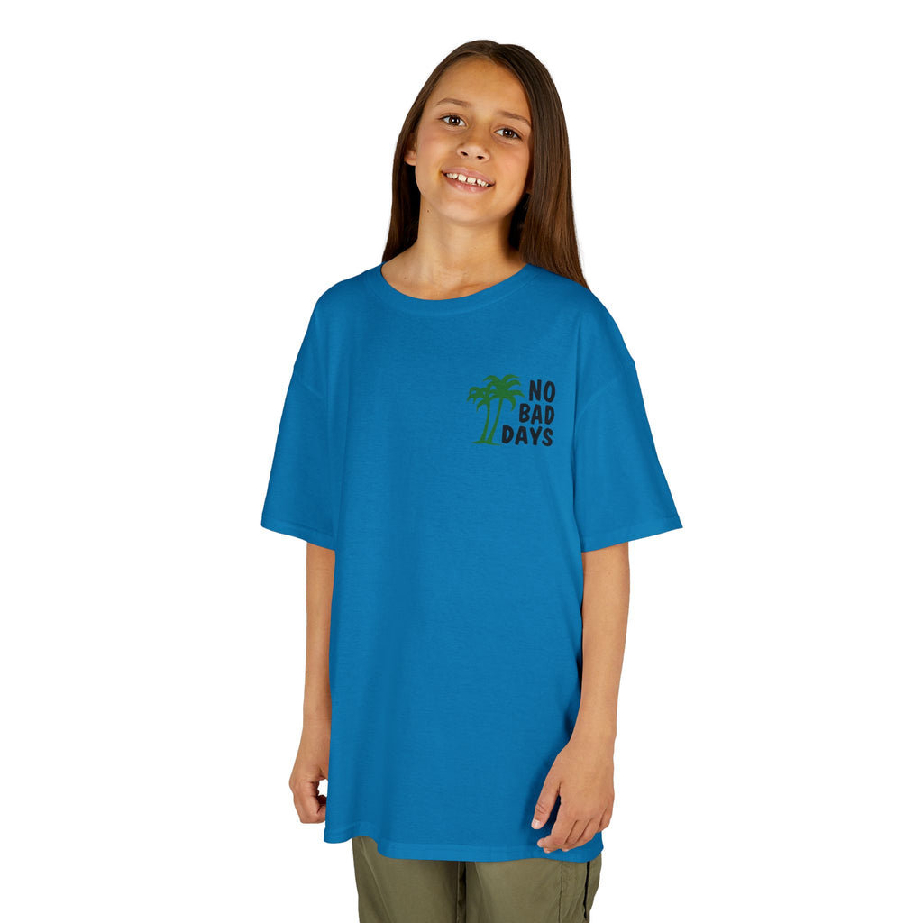 Kids 'No Bad Days' Palm Tree T‑Shirt