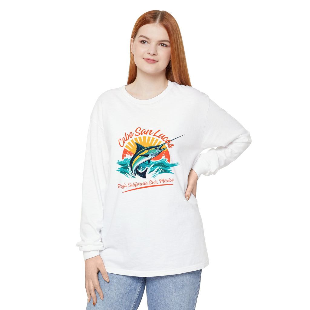 Cabo San Lucas Marlin Sunset Long Sleeve Tee