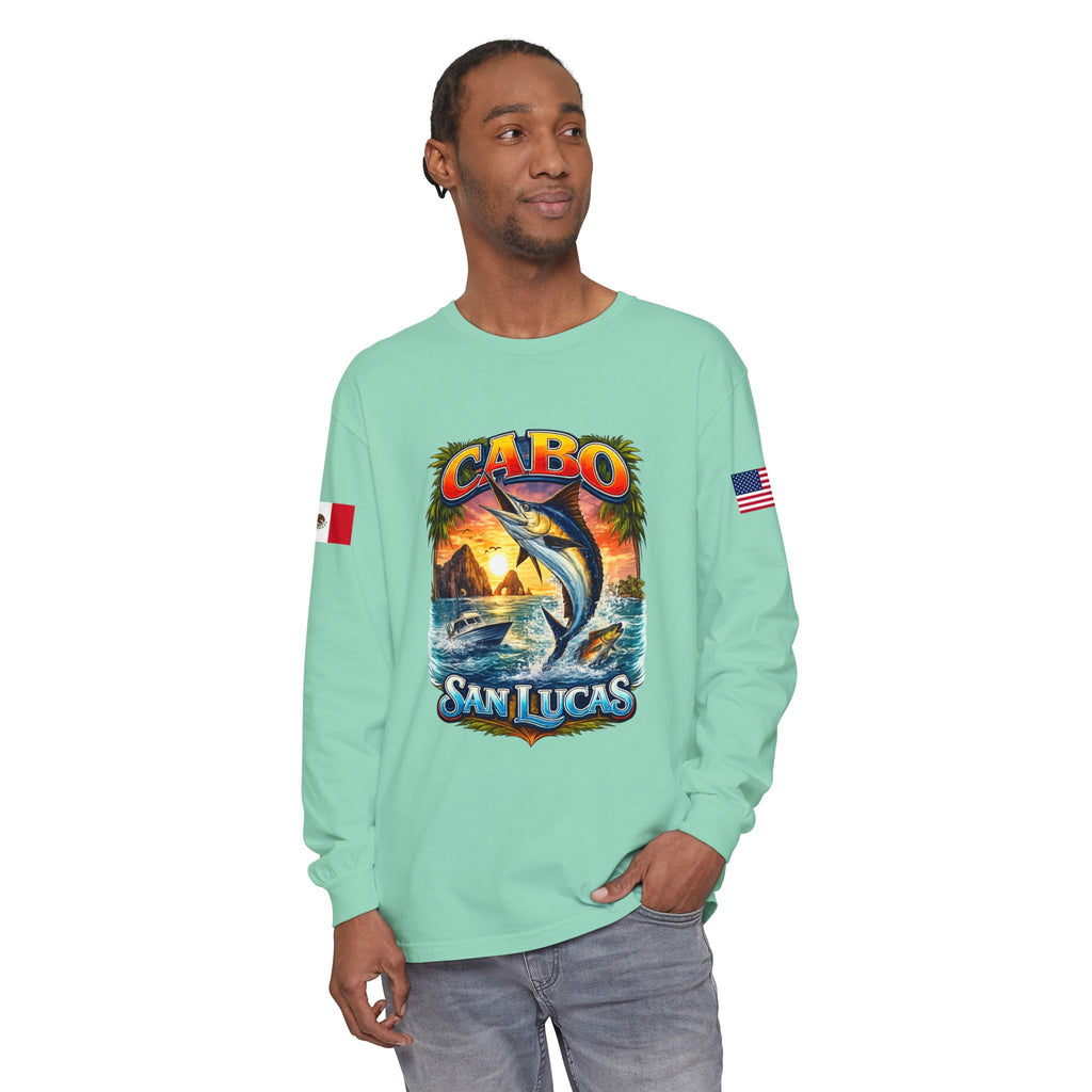 Cabo San Lucas Arch Marlin Long Sleeve T-Shirt