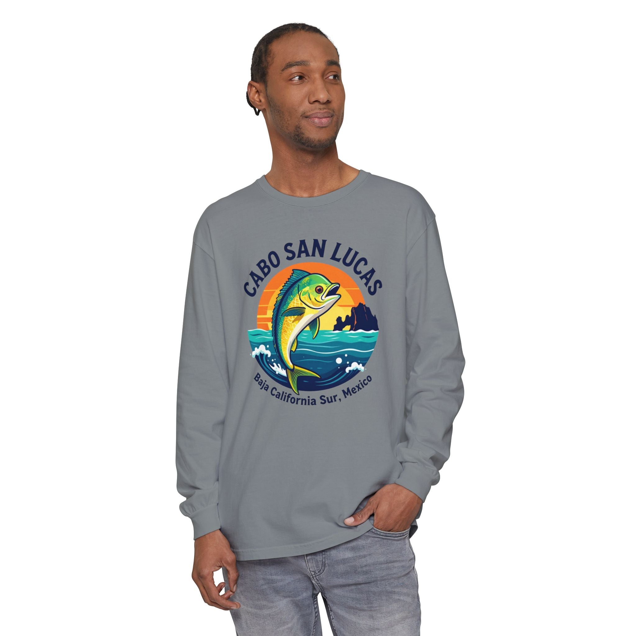 Cabo San Lucas Mahi Fishing Long Sleeve Tee
