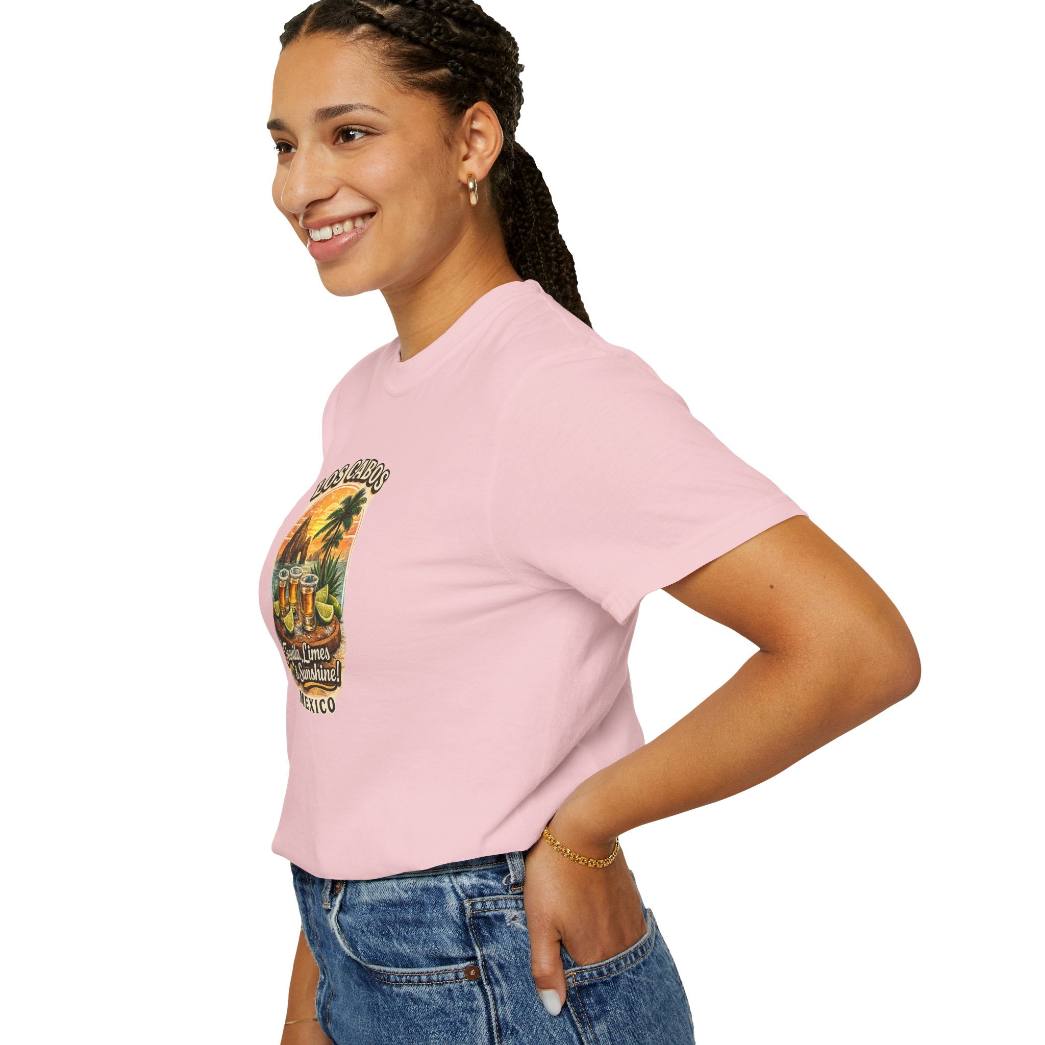 Los Cabos Tequila & Limes T-Shirt — Mexico Beach Vacation Tee