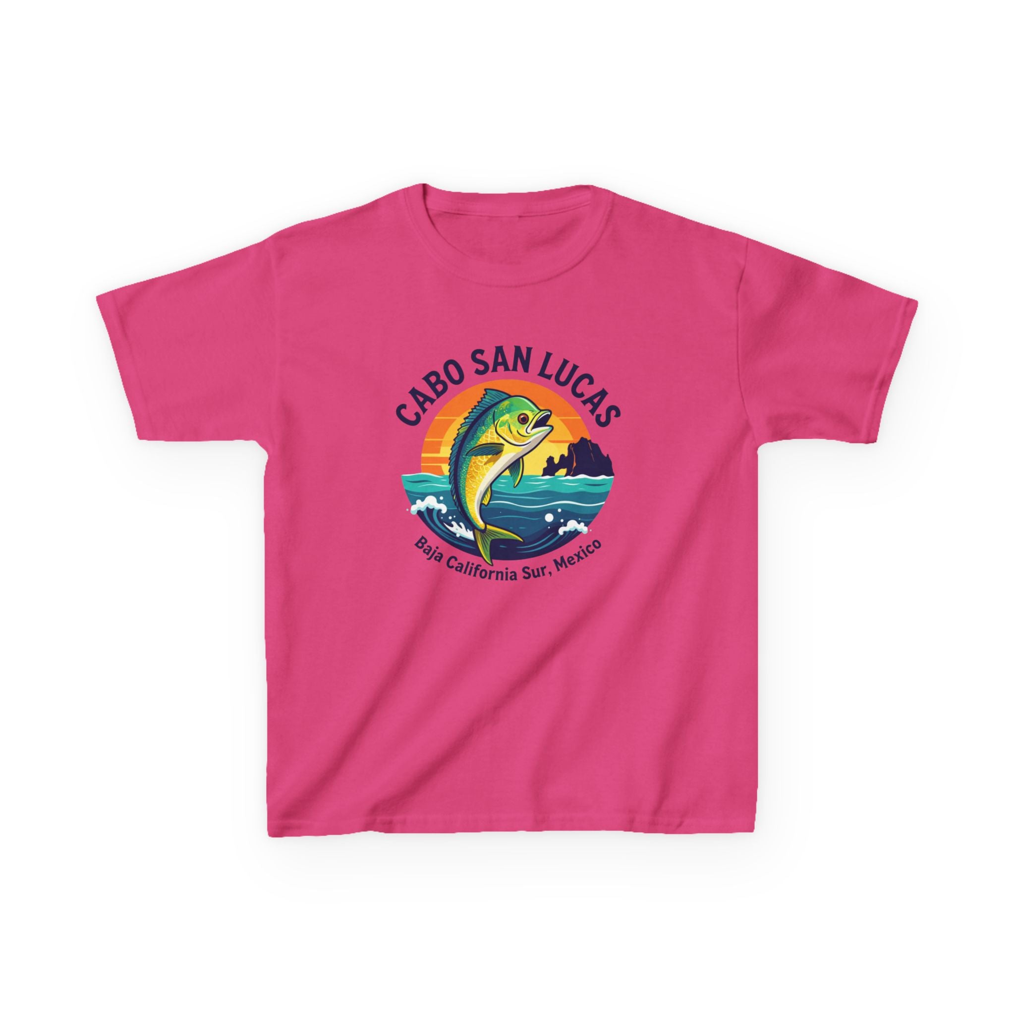 Kids Tee — Cabo San Lucas Mahi Mahi Fishing Souvenir