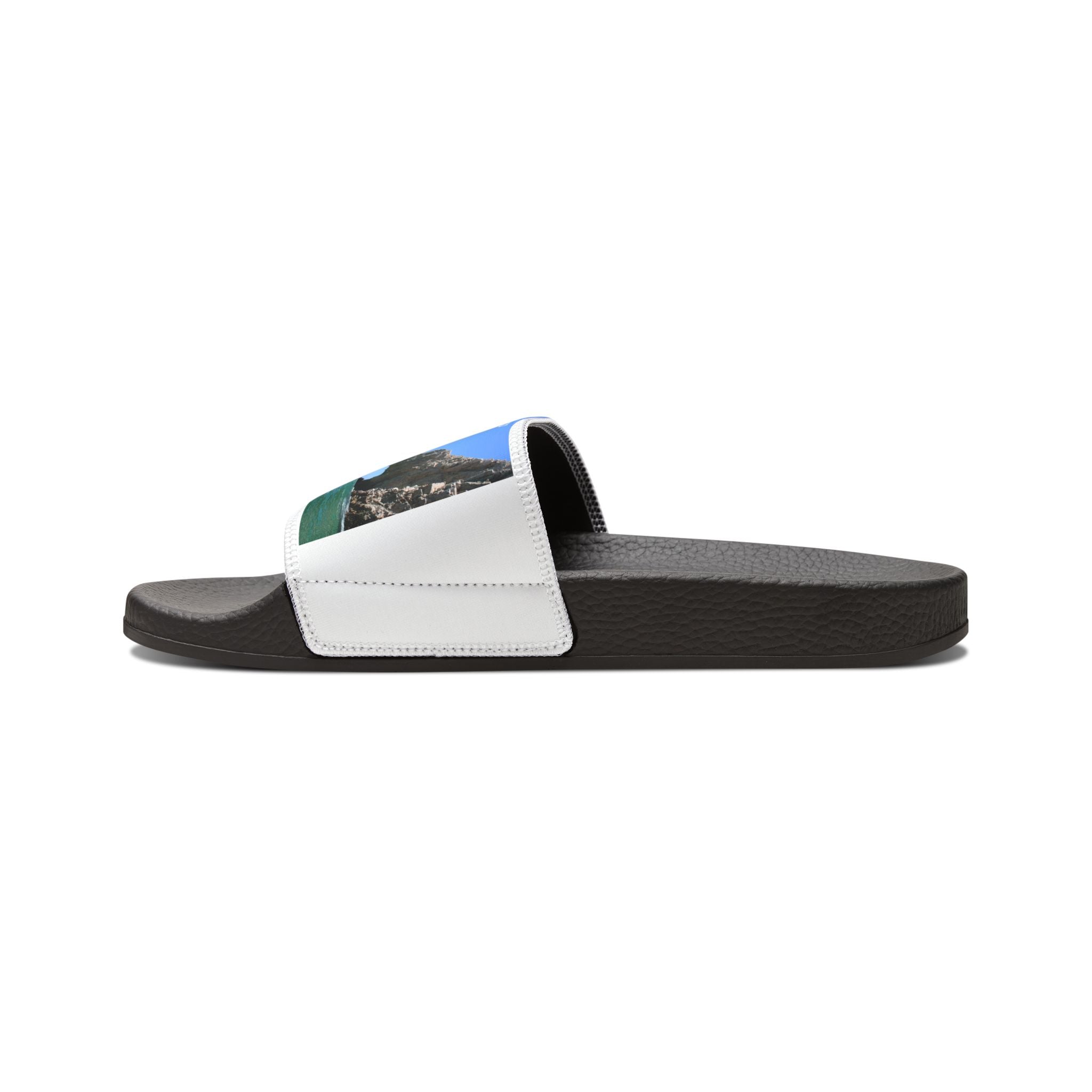 Cabo San Lucas Arch Slide Sandals — Removable Strap Beach Slides