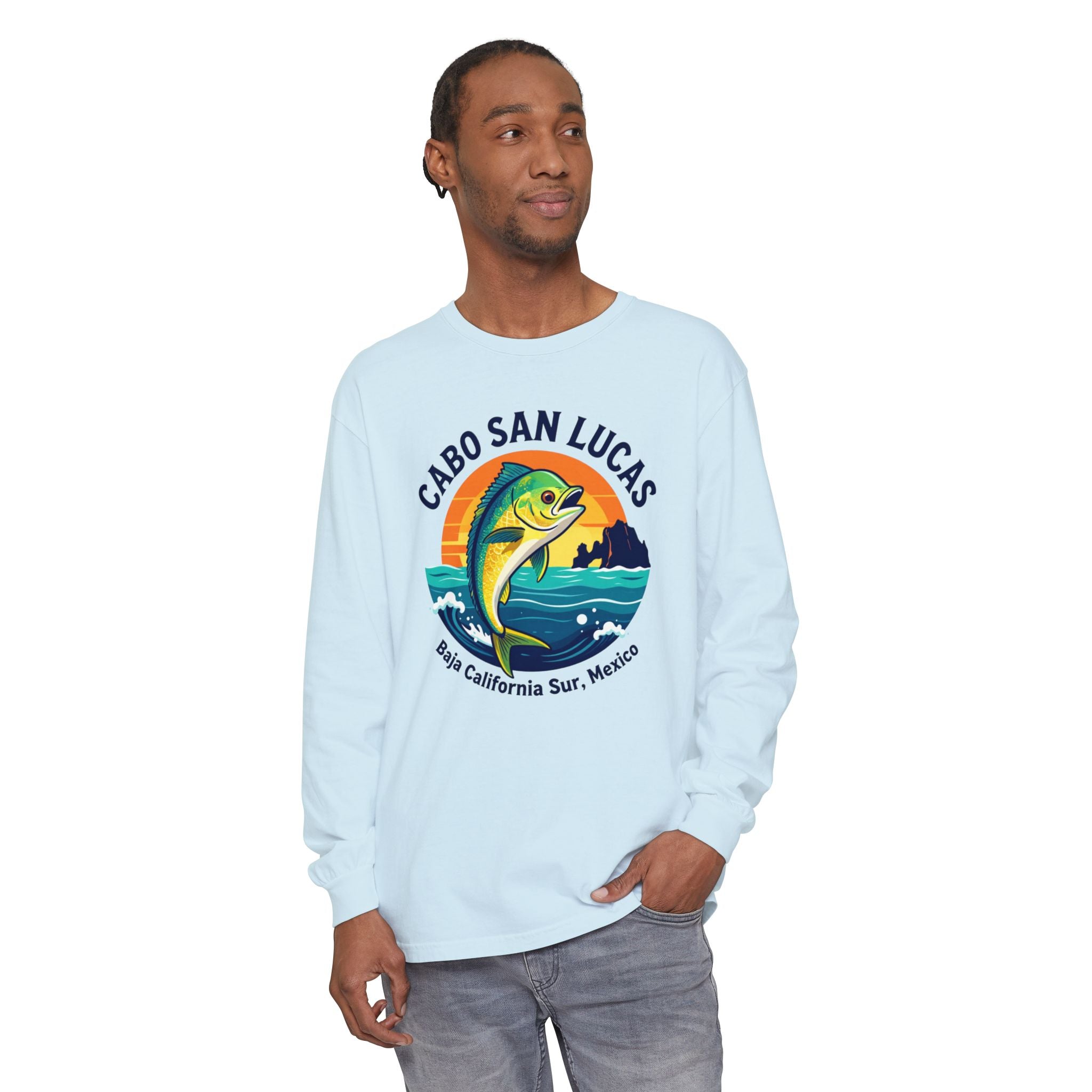 Cabo San Lucas Mahi Fishing Long Sleeve Tee