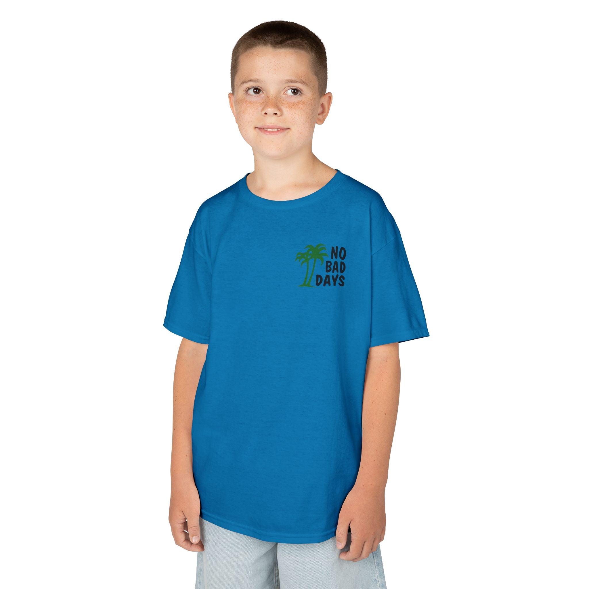 Kids 'No Bad Days' Palm Tree T‑Shirt
