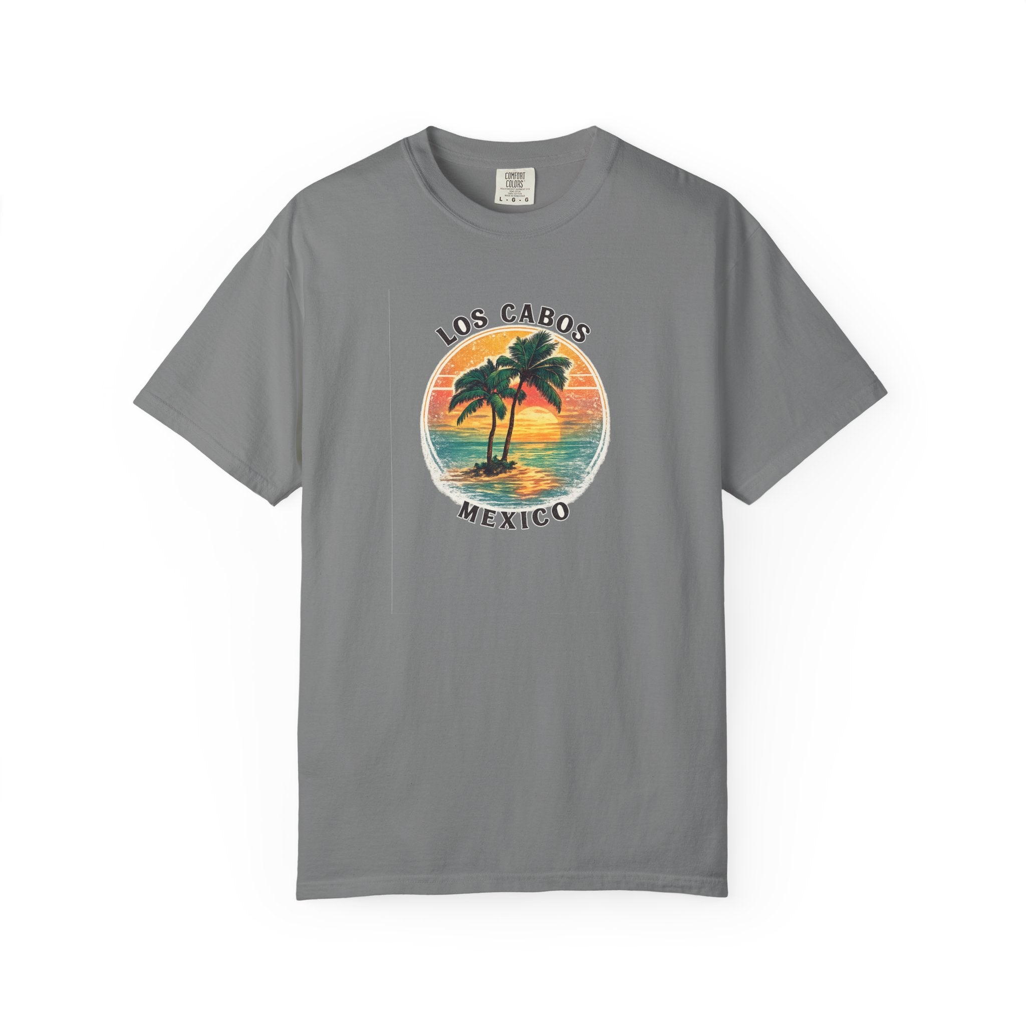 Los Cabos Palms T-Shirt — Tropical Beach Palm Graphic Tee