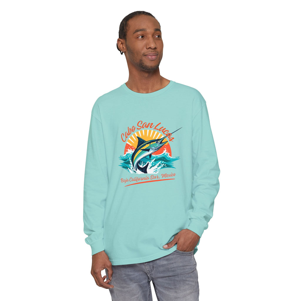 Cabo San Lucas Marlin Sunset Long Sleeve Tee