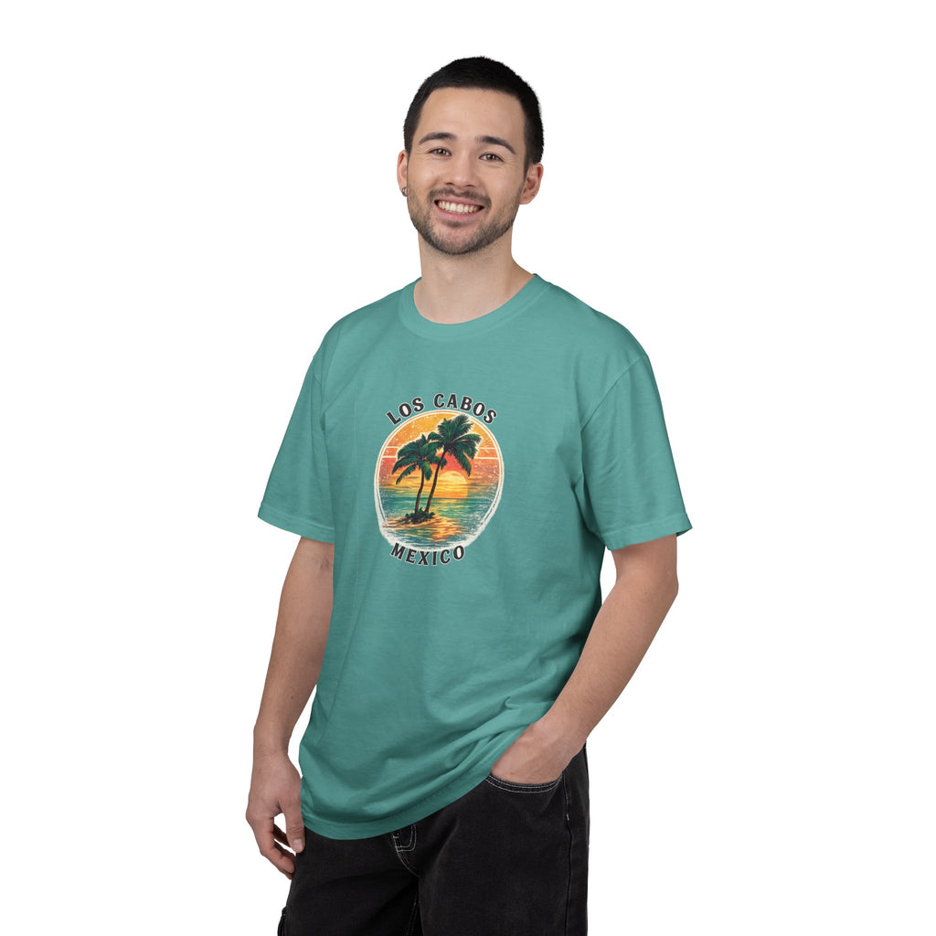 Los Cabos Palms T-Shirt — Tropical Beach Palm Graphic Tee