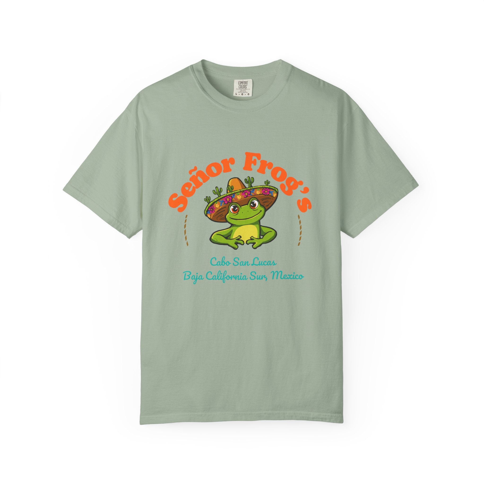 Señor Frog's Cabo San Lucas T-Shirt — Cute Frog Sombrero Mexico Souvenir