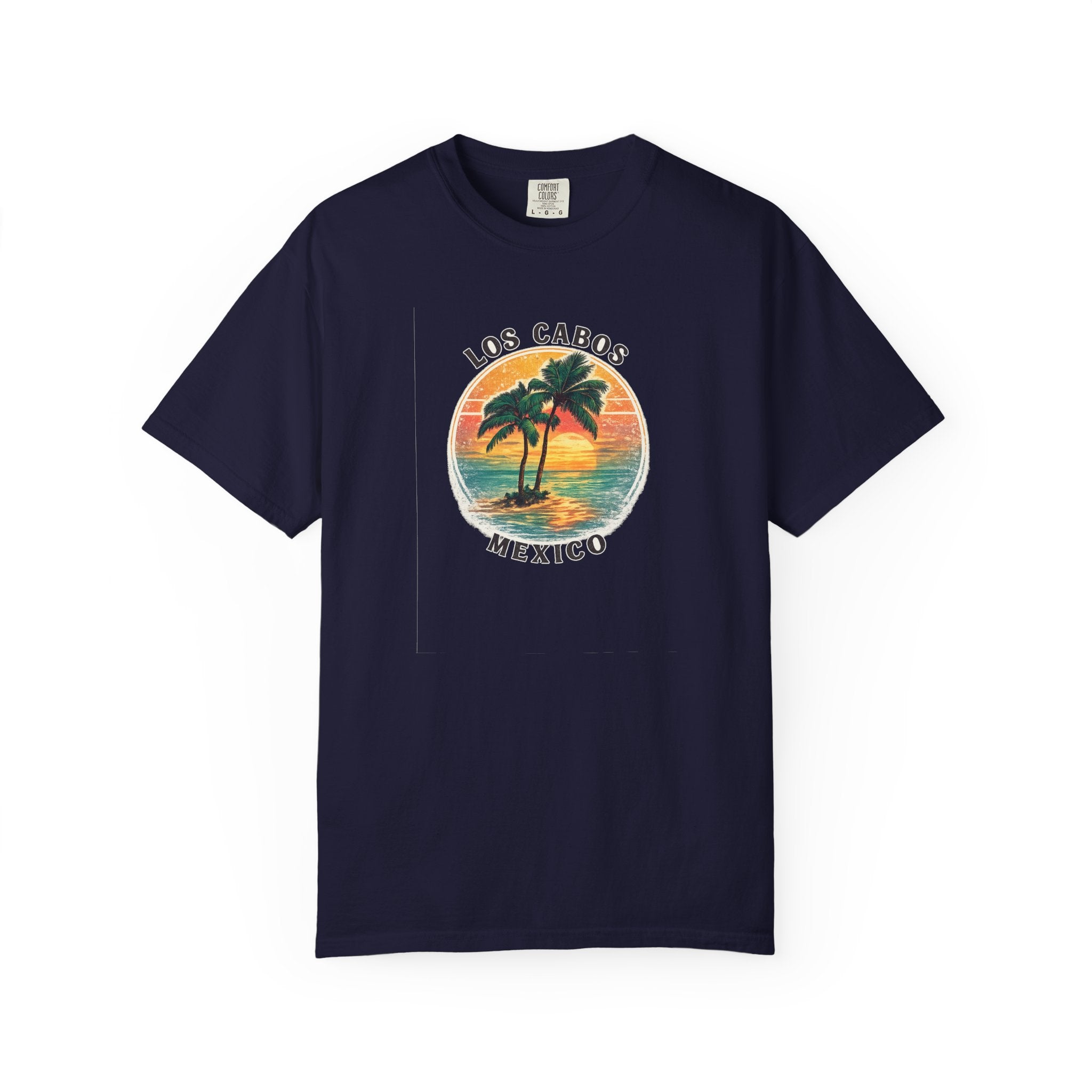 Los Cabos Palms T-Shirt — Tropical Beach Palm Graphic Tee