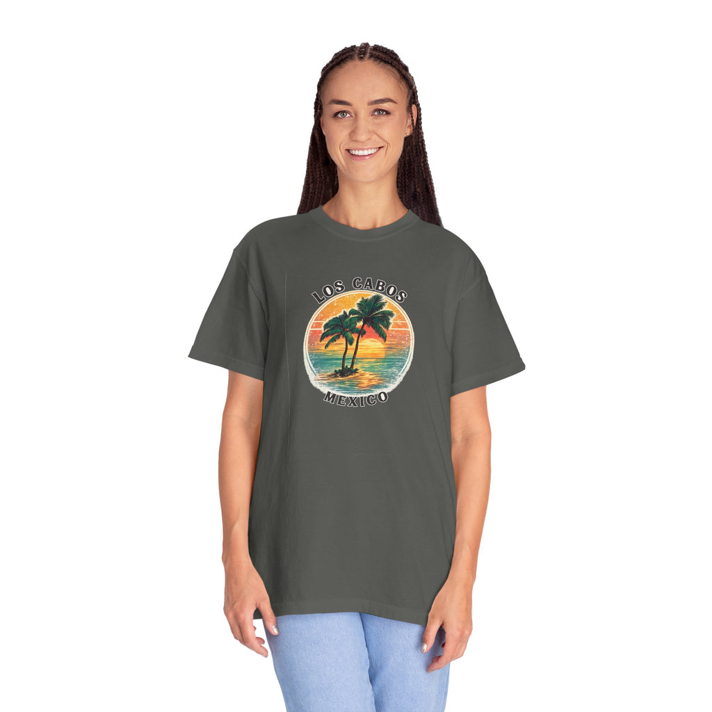 Los Cabos Palms T-Shirt — Tropical Beach Palm Graphic Tee