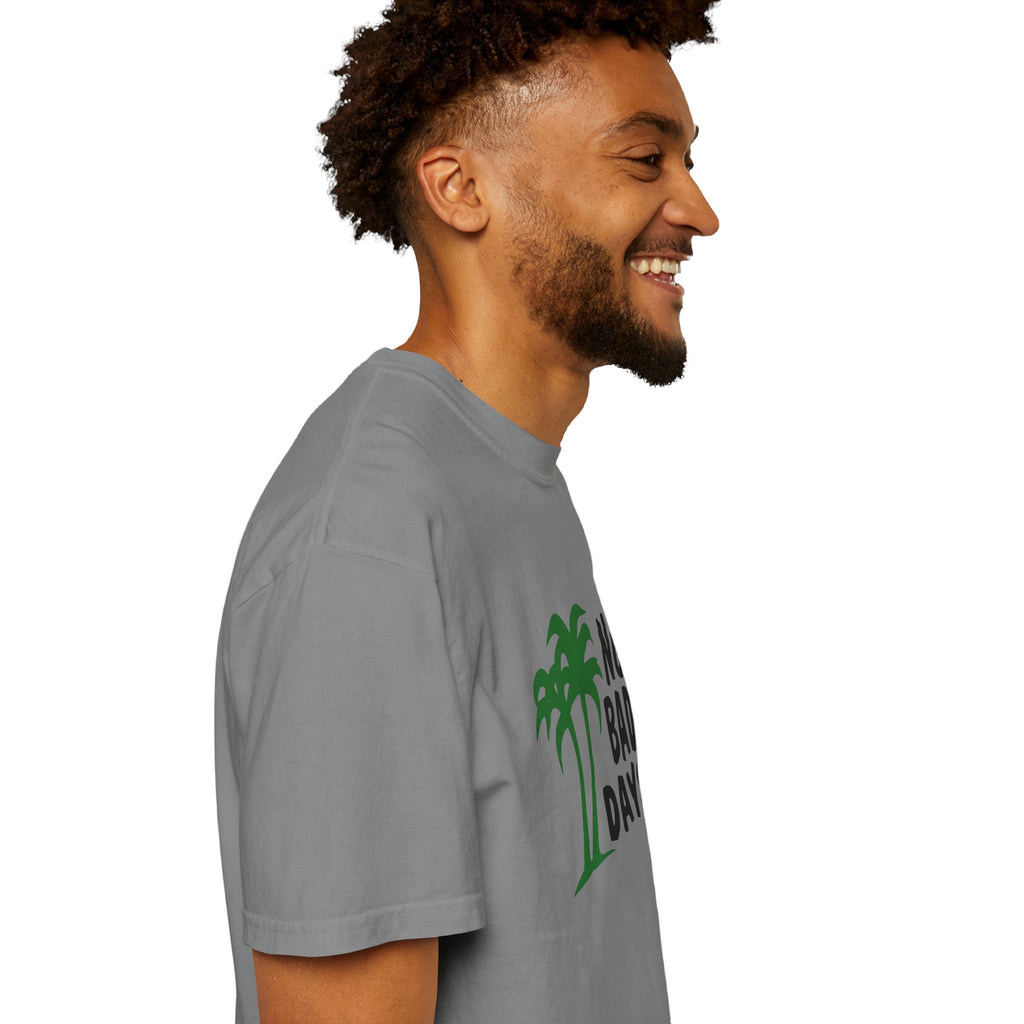 No Bad Days Palm Tree T-Shirt — Casual Beach Vibe Graphic Tee