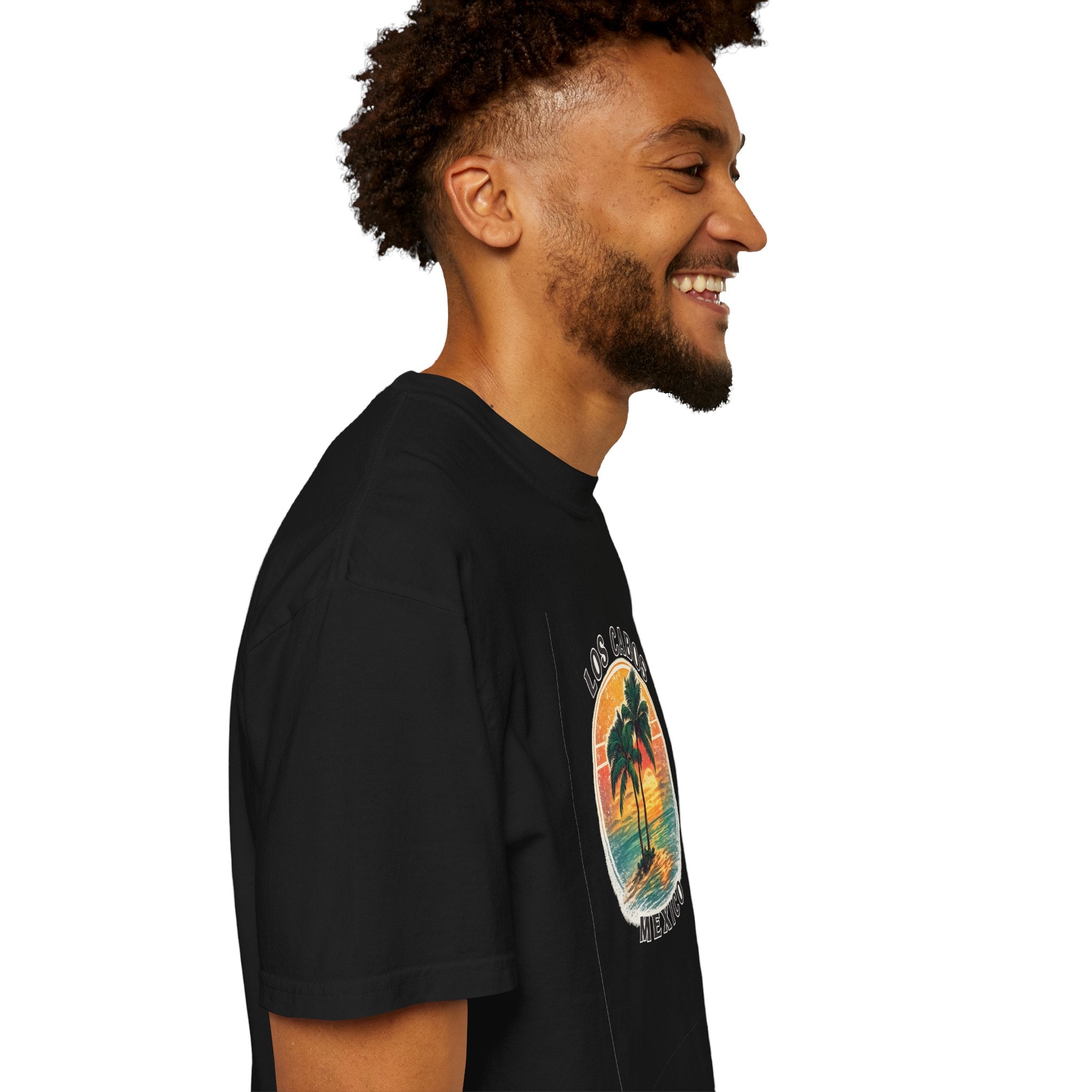 Los Cabos Palms T-Shirt — Tropical Beach Palm Graphic Tee