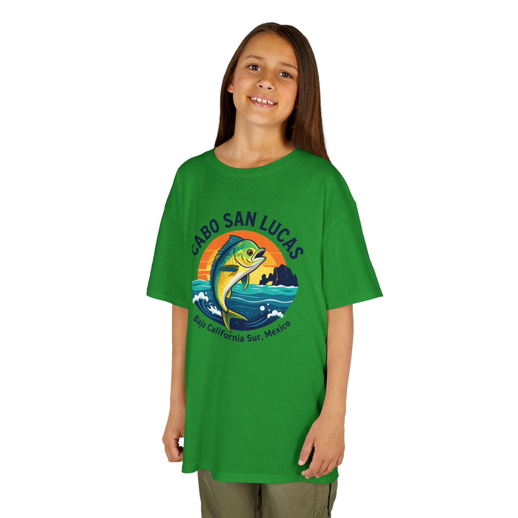 Kids Tee — Cabo San Lucas Mahi Mahi Fishing Souvenir