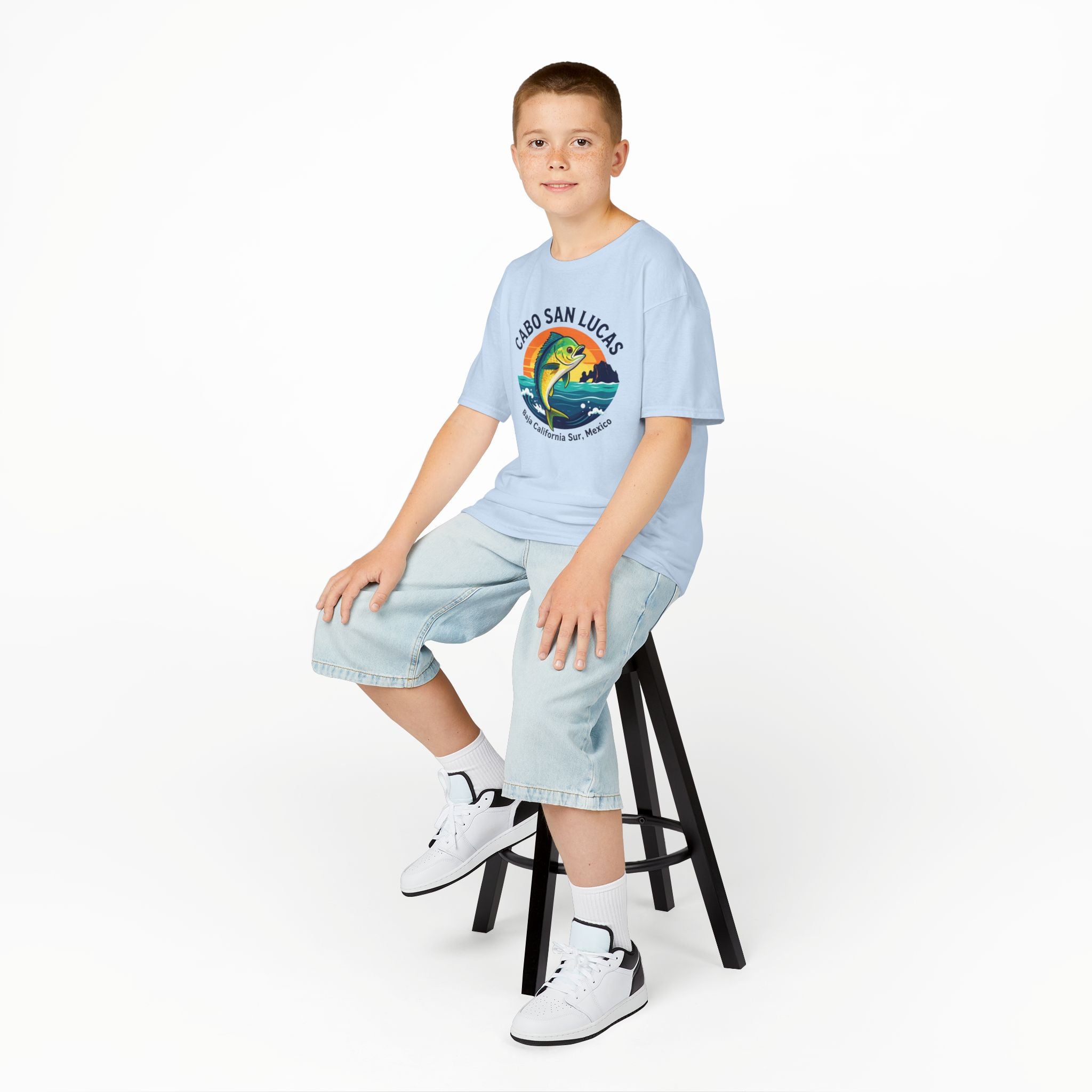 Kids Tee — Cabo San Lucas Mahi Mahi Fishing Souvenir