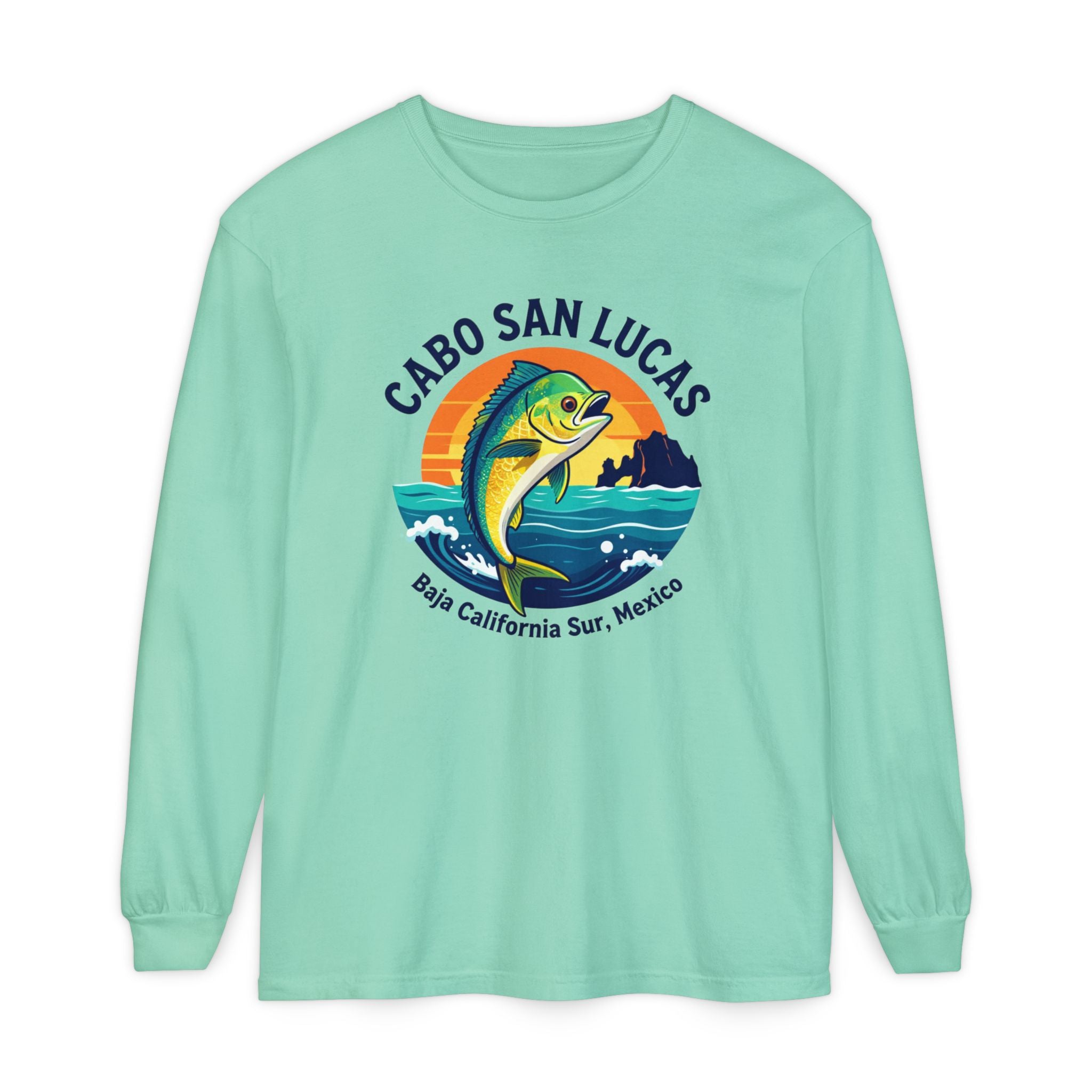 Cabo San Lucas Mahi Fishing Long Sleeve Tee