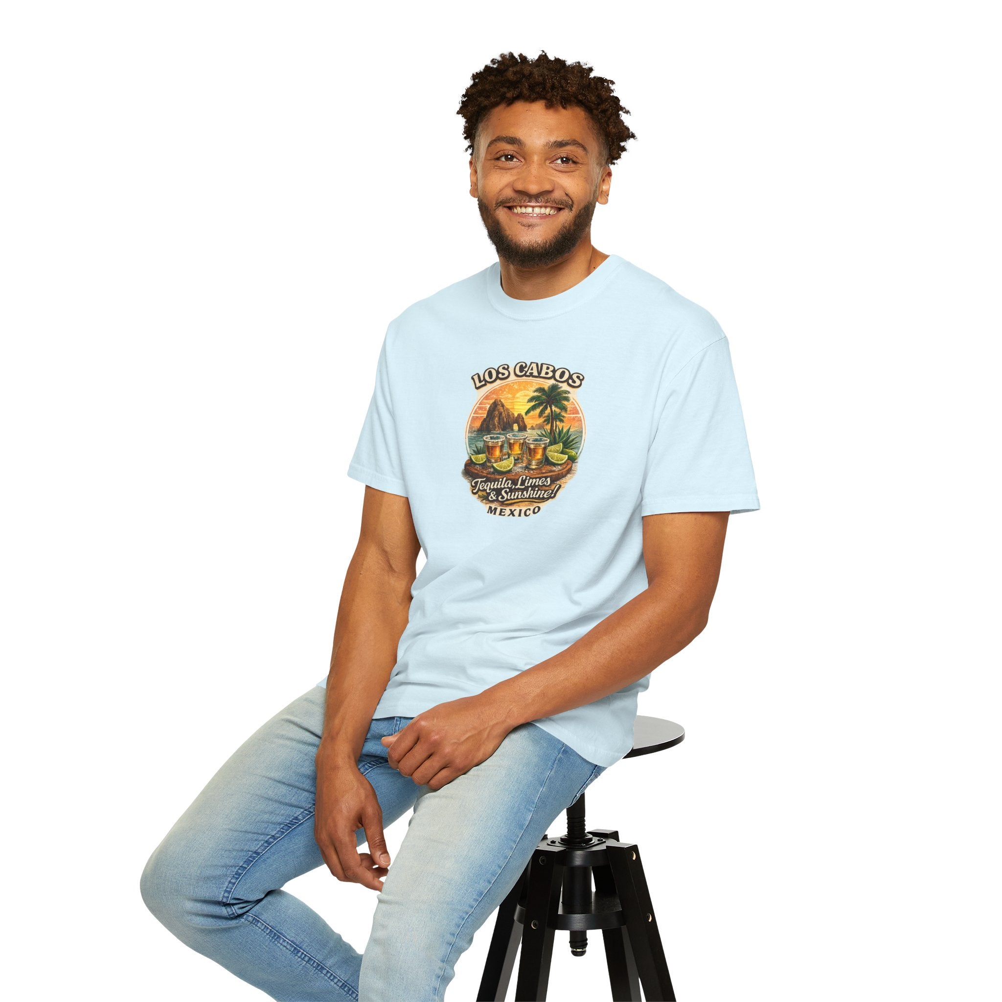 Los Cabos Tequila & Limes T-Shirt — Mexico Beach Vacation Tee