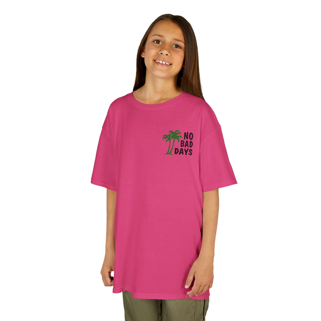 Kids 'No Bad Days' Palm Tree T‑Shirt
