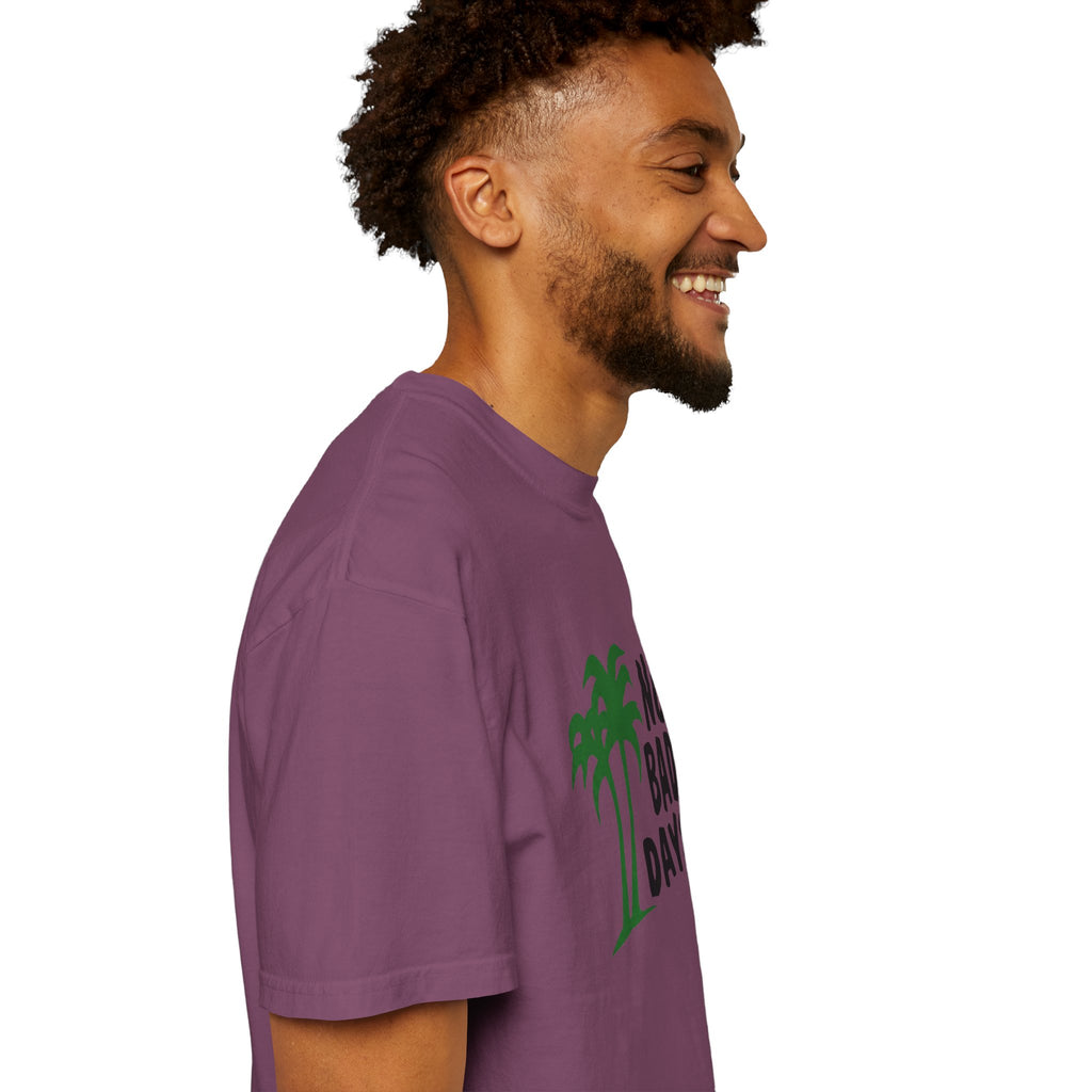 No Bad Days Palm Tree T-Shirt — Casual Beach Vibe Graphic Tee