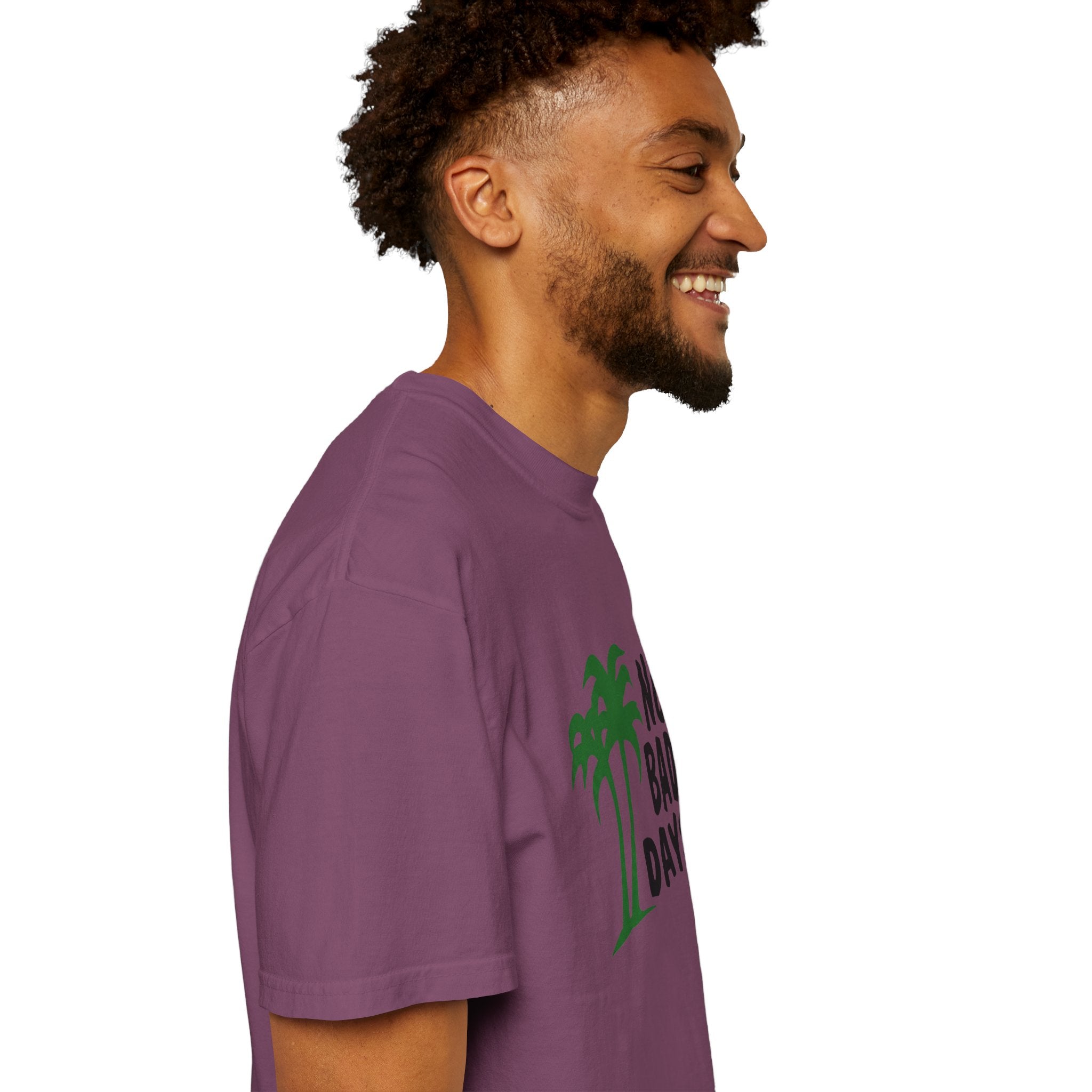 No Bad Days Palm Tree T-Shirt — Casual Beach Vibe Graphic Tee