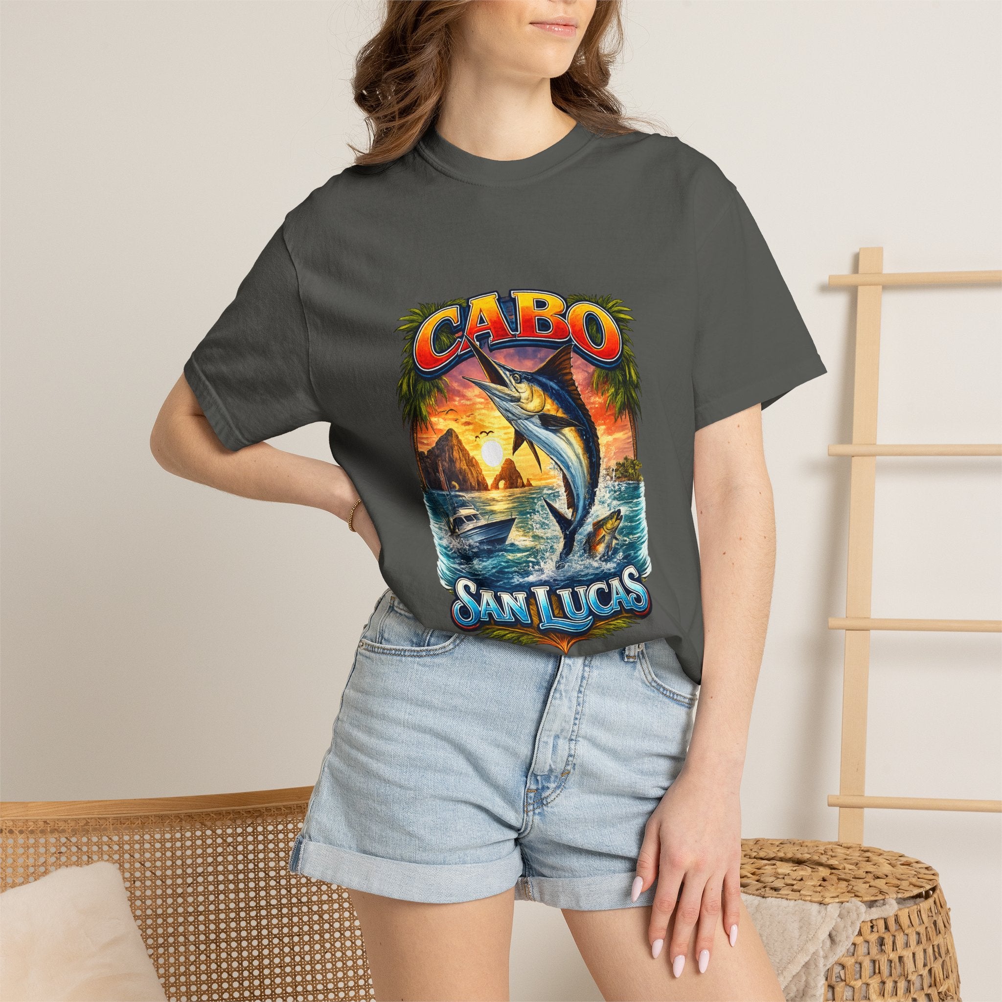 Cabo San Lucas Arch Marlin Fishing T-Shirt