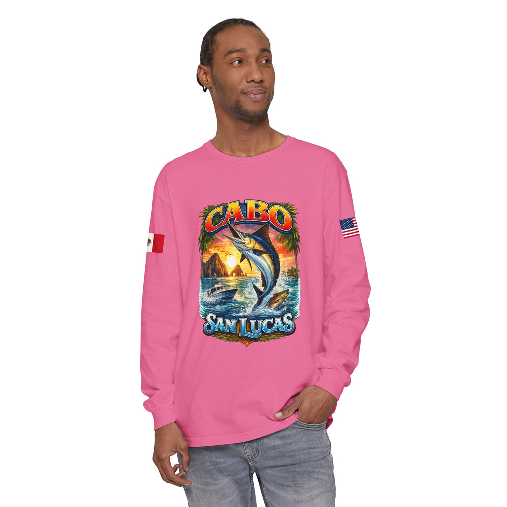 Cabo San Lucas Arch Marlin Long Sleeve T-Shirt